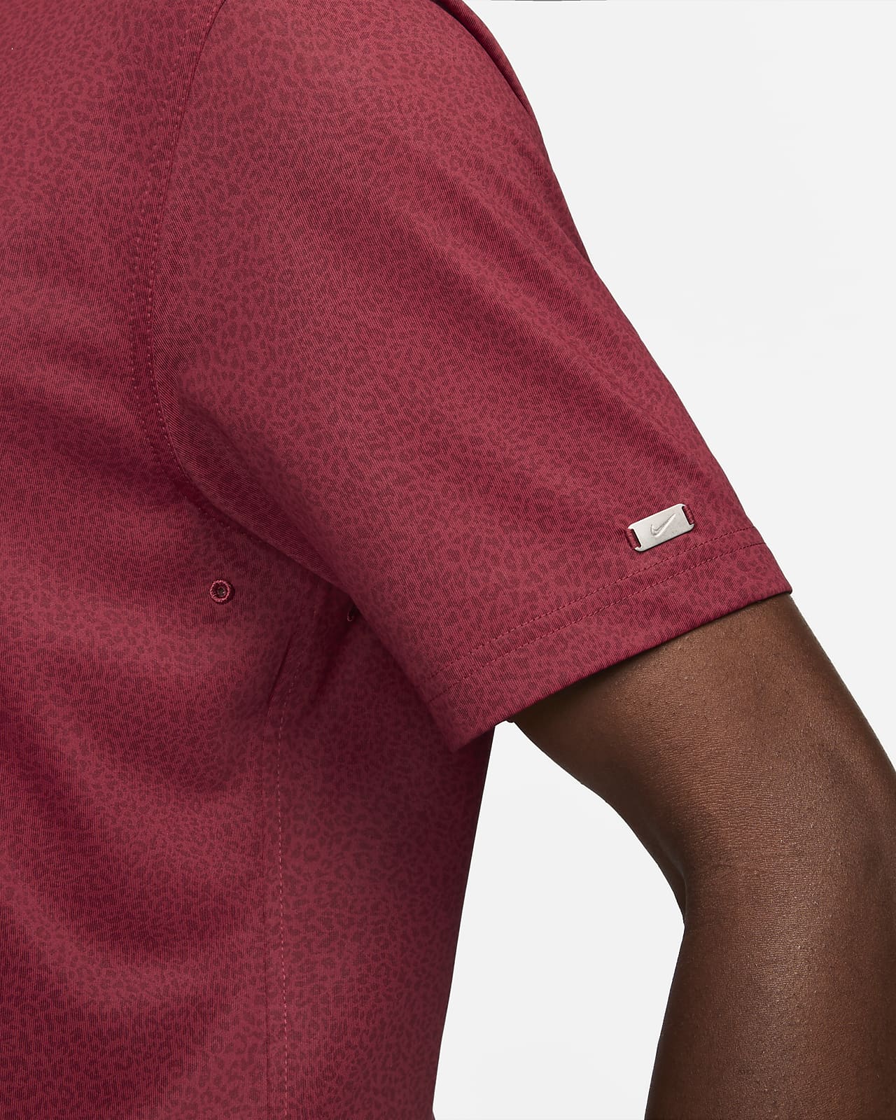 nike dri fit polo red