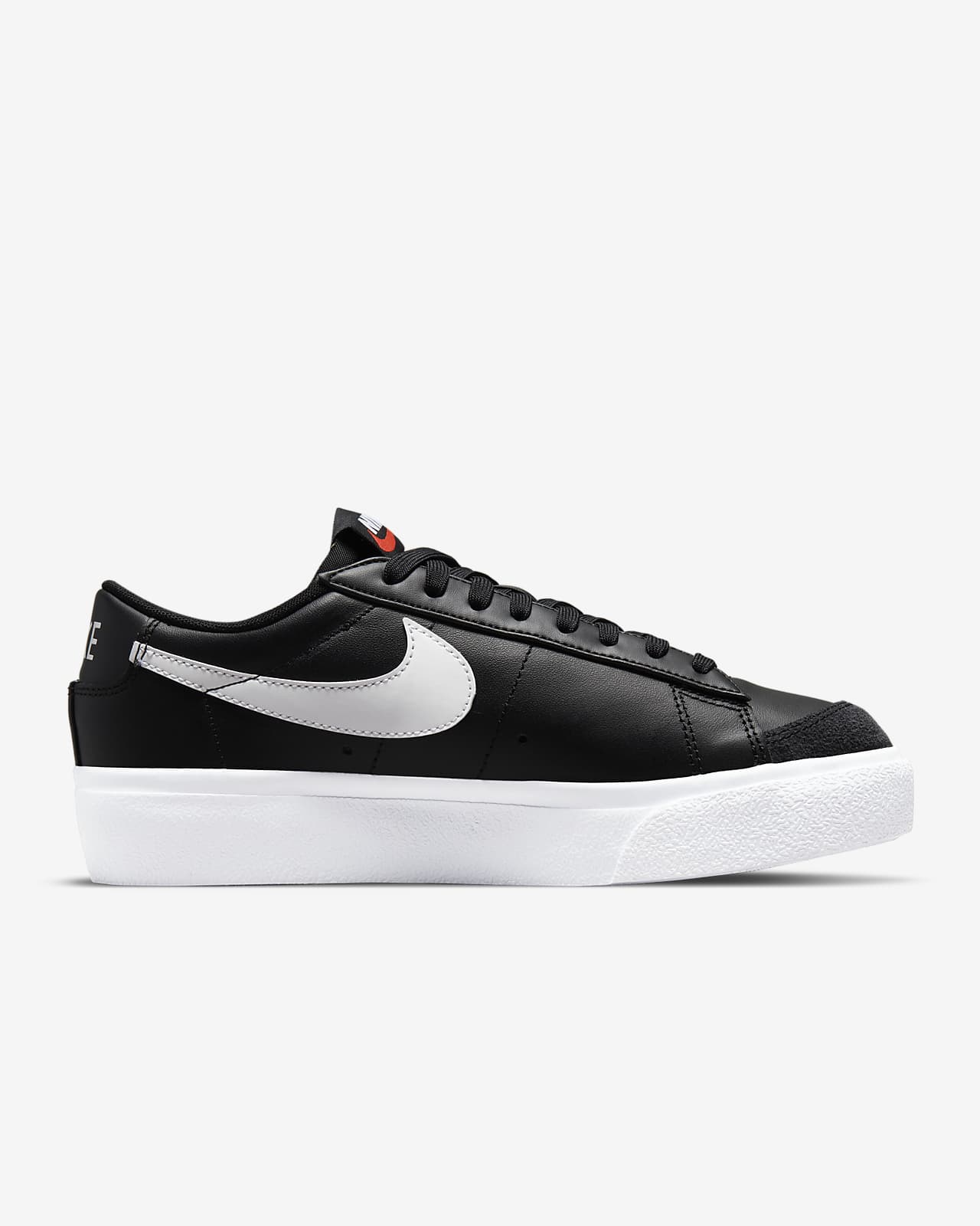 nike blazer low black womens