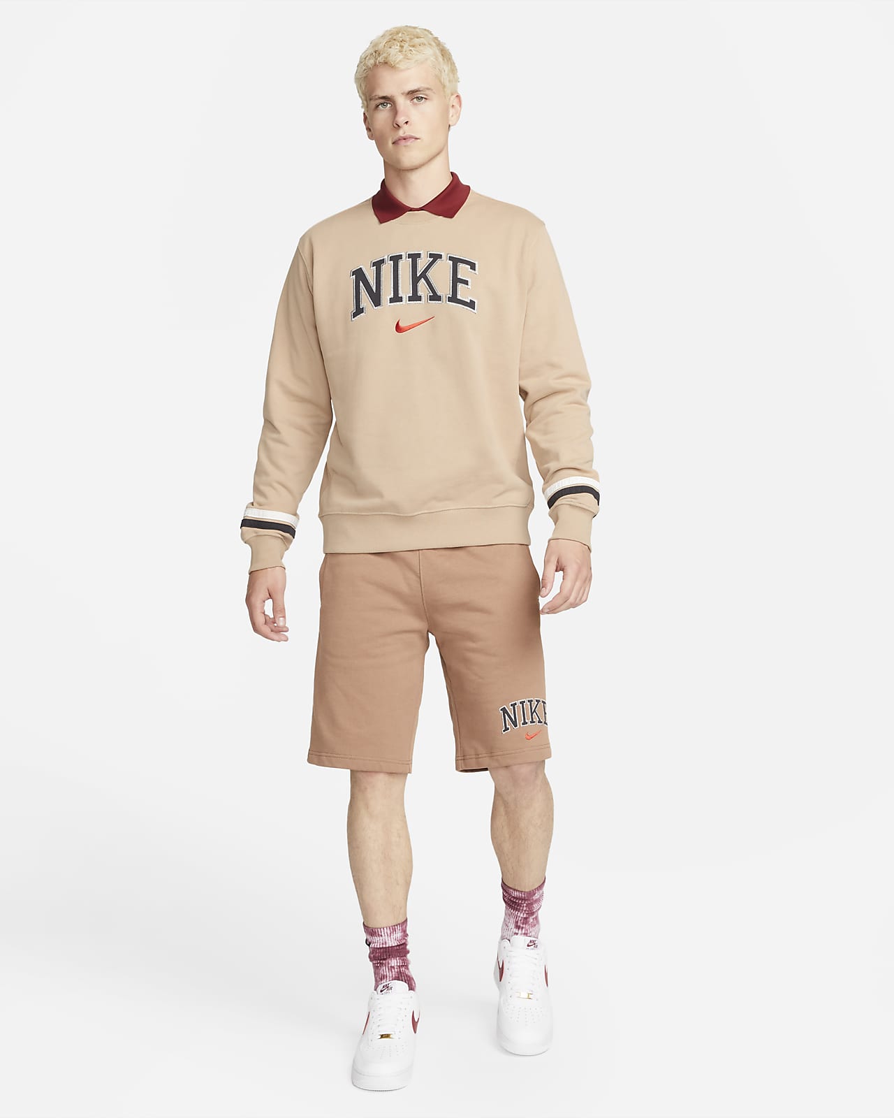 Nike Sportswear Men's Retro Fleece Sweatshirt. Nike CH