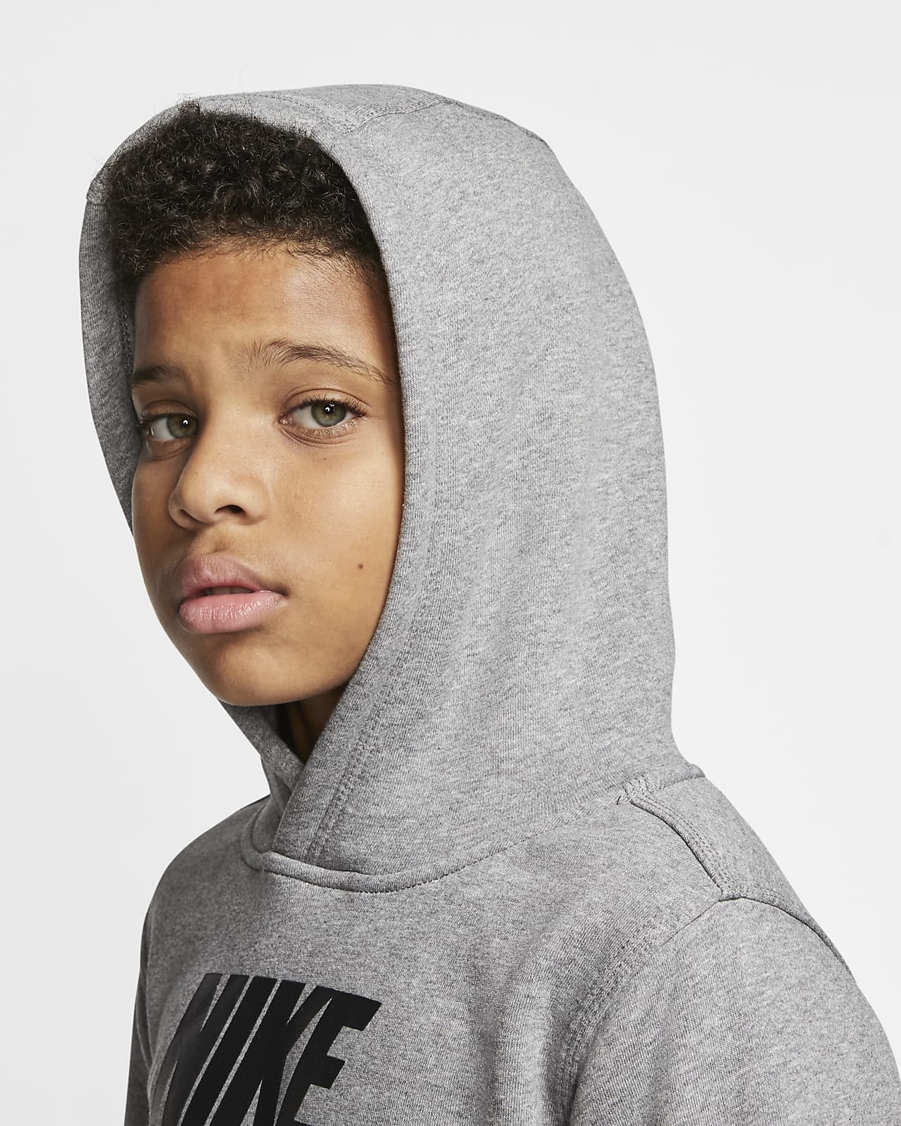 Felpa pullover con cappuccio Nike Sportswear Club Fleece - Ragazzi. Nike IT