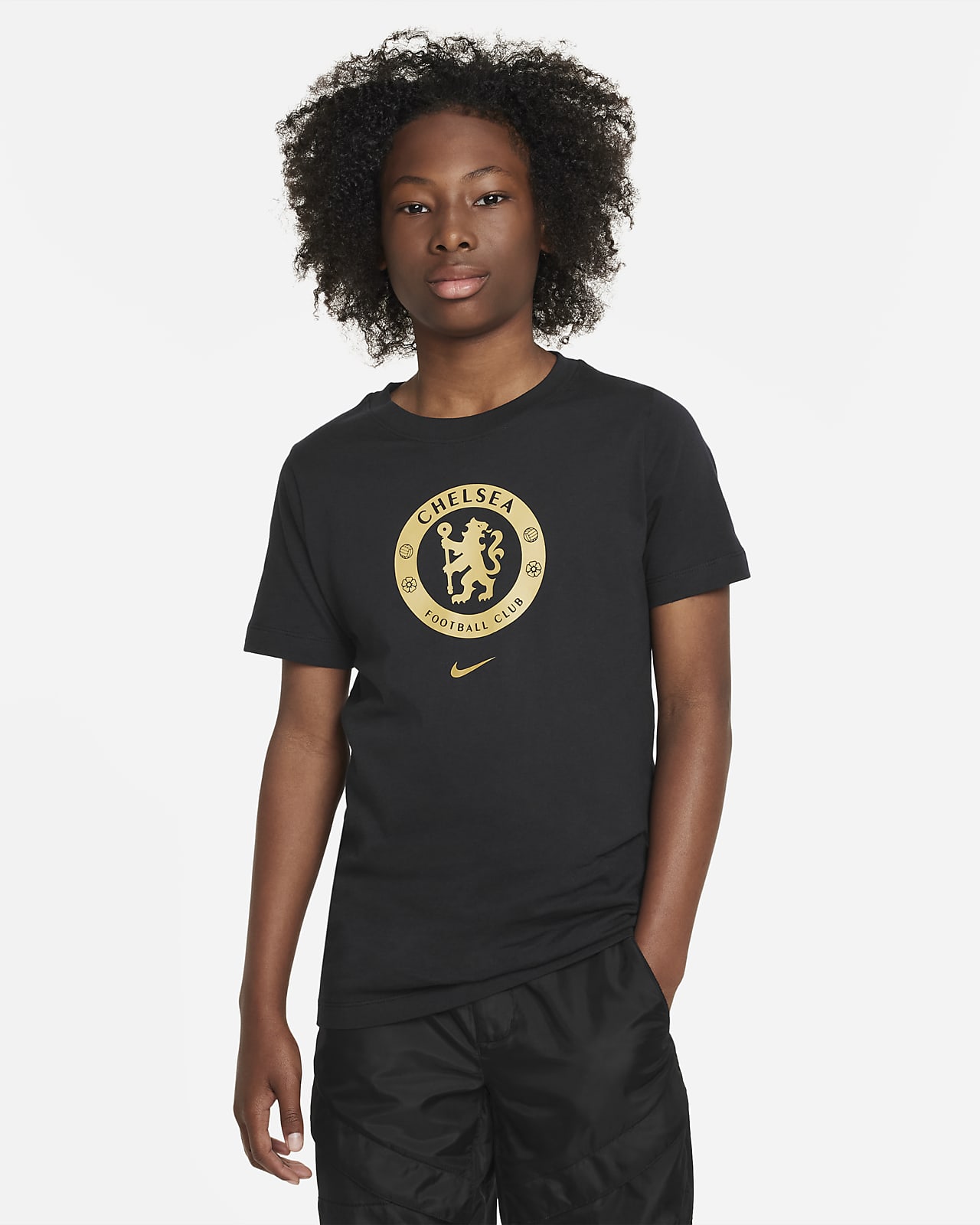 Chelsea FC Crest Big Kids' Nike T-Shirt