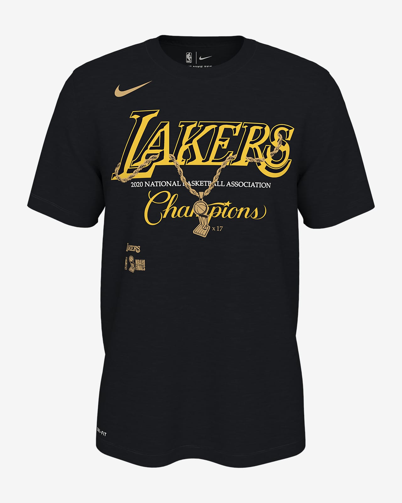 Los Angeles Lakers Champions Nike NBA T 