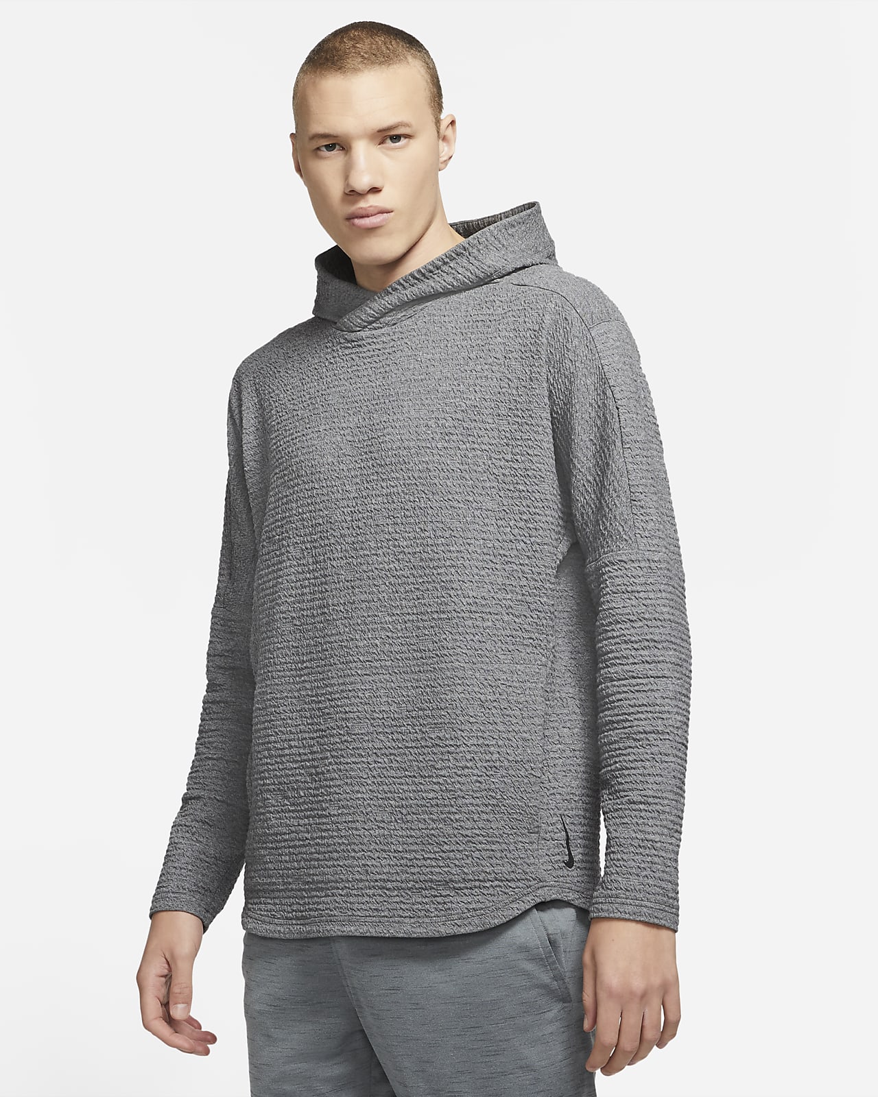 gray nike pullover