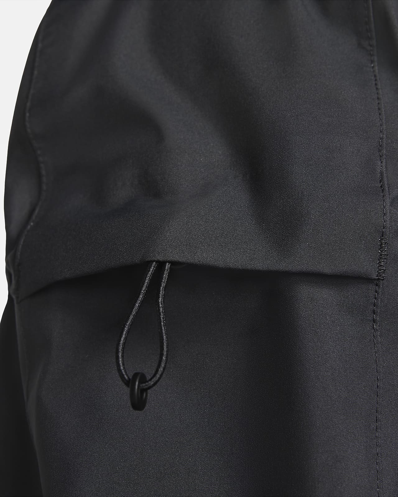 nike undercover parka black