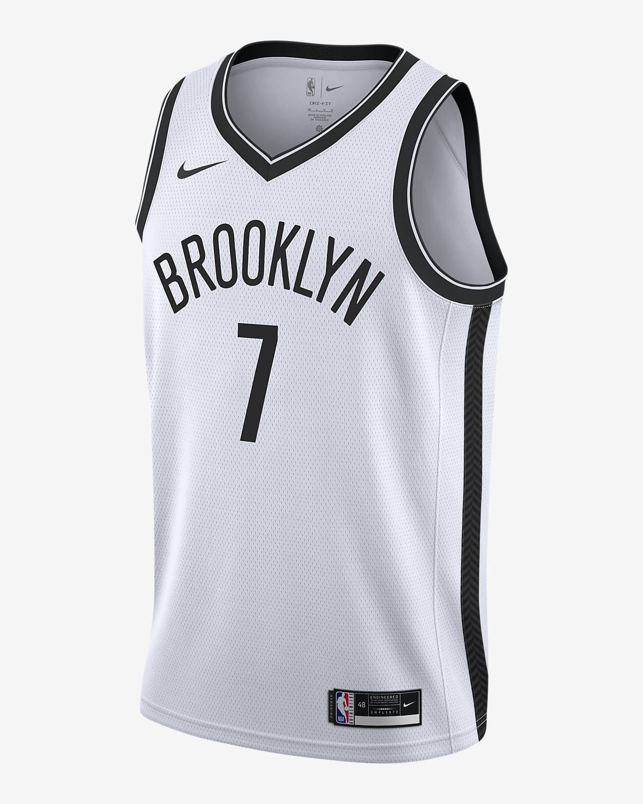 Camiseta Nike NBA Swingman Kevin Durant Nets Association Edition 2020