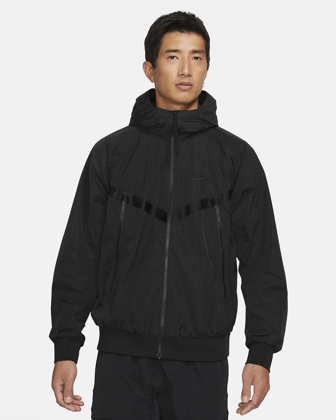 nike sportswear windrunner men's hooded windbreaker