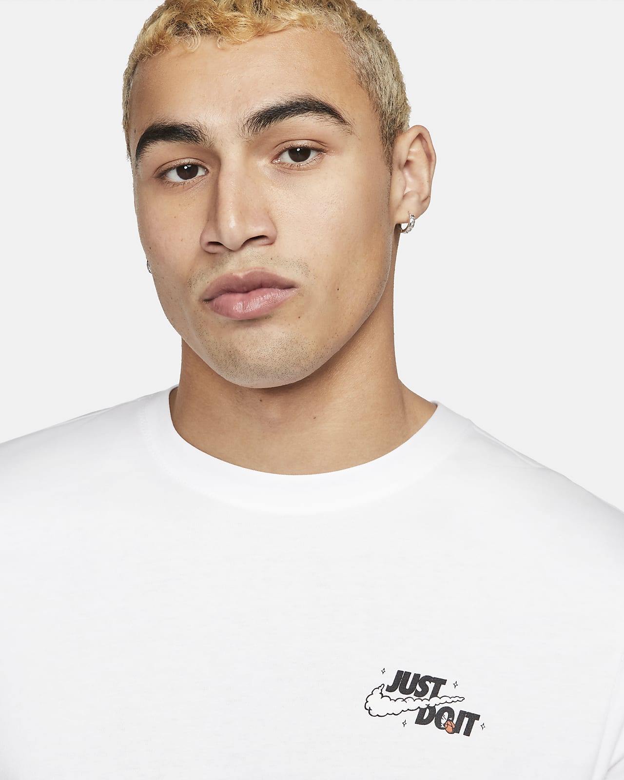 Universidad flotante abrigo Nike "Just Do It." Camiseta de manga larga - Hombre. Nike ES