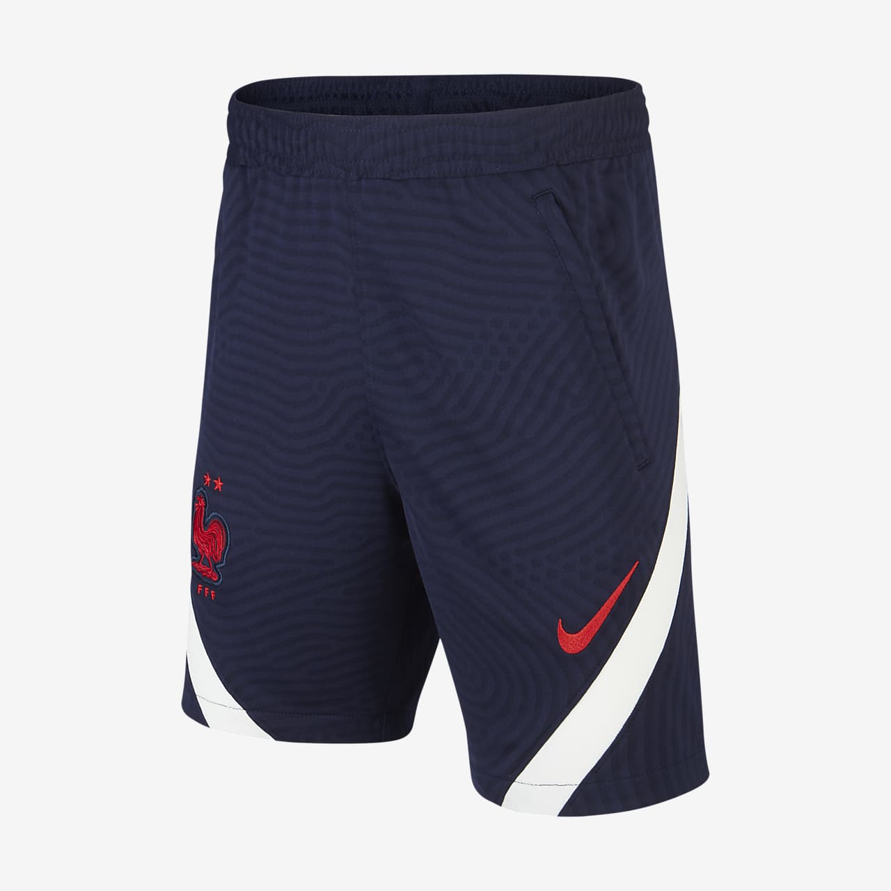 FFF Strike Older Kids' Jacquard Football Shorts. Nike AE