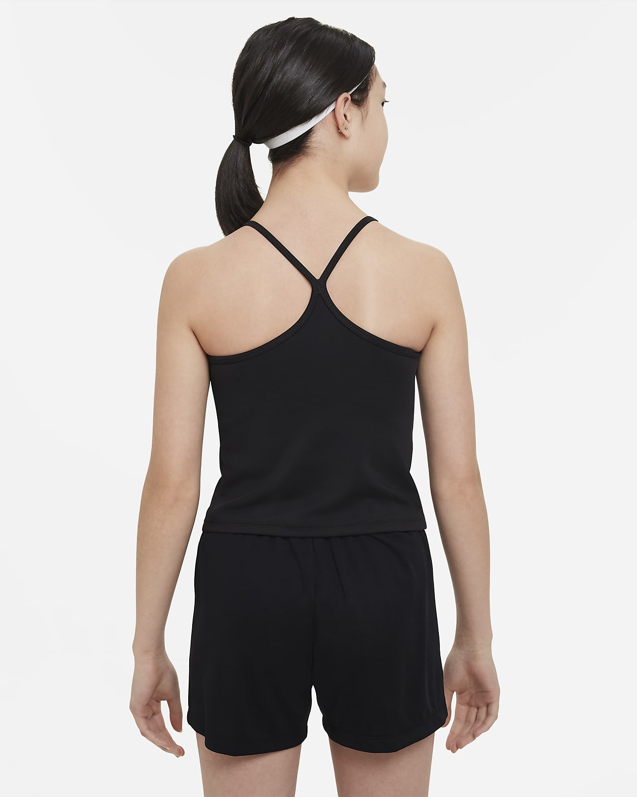 Nike Indy Dri-FIT tanktop-sport-bh voor meisjes