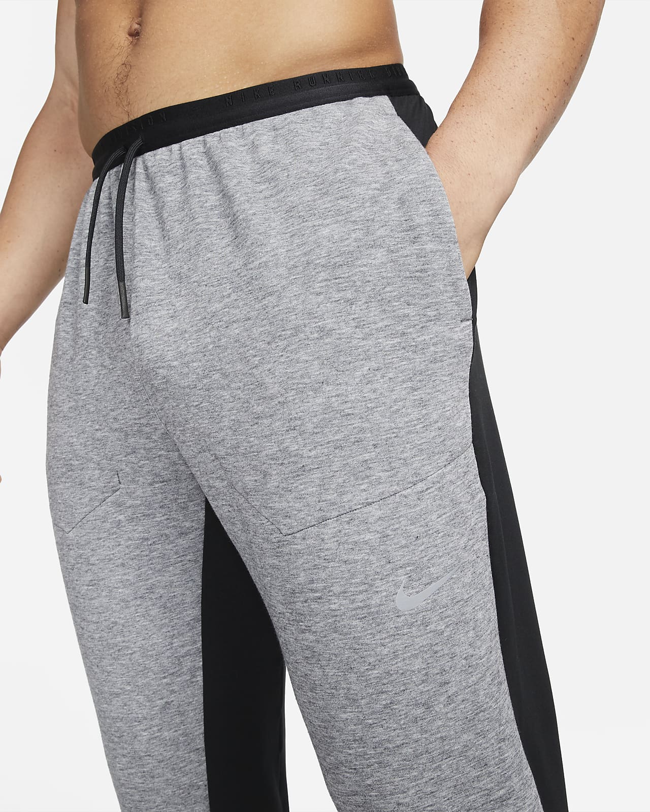 Nike Men's Shield Phenom Running Pants Black/Reflective SILV XL :  Amazon.in: Fashion