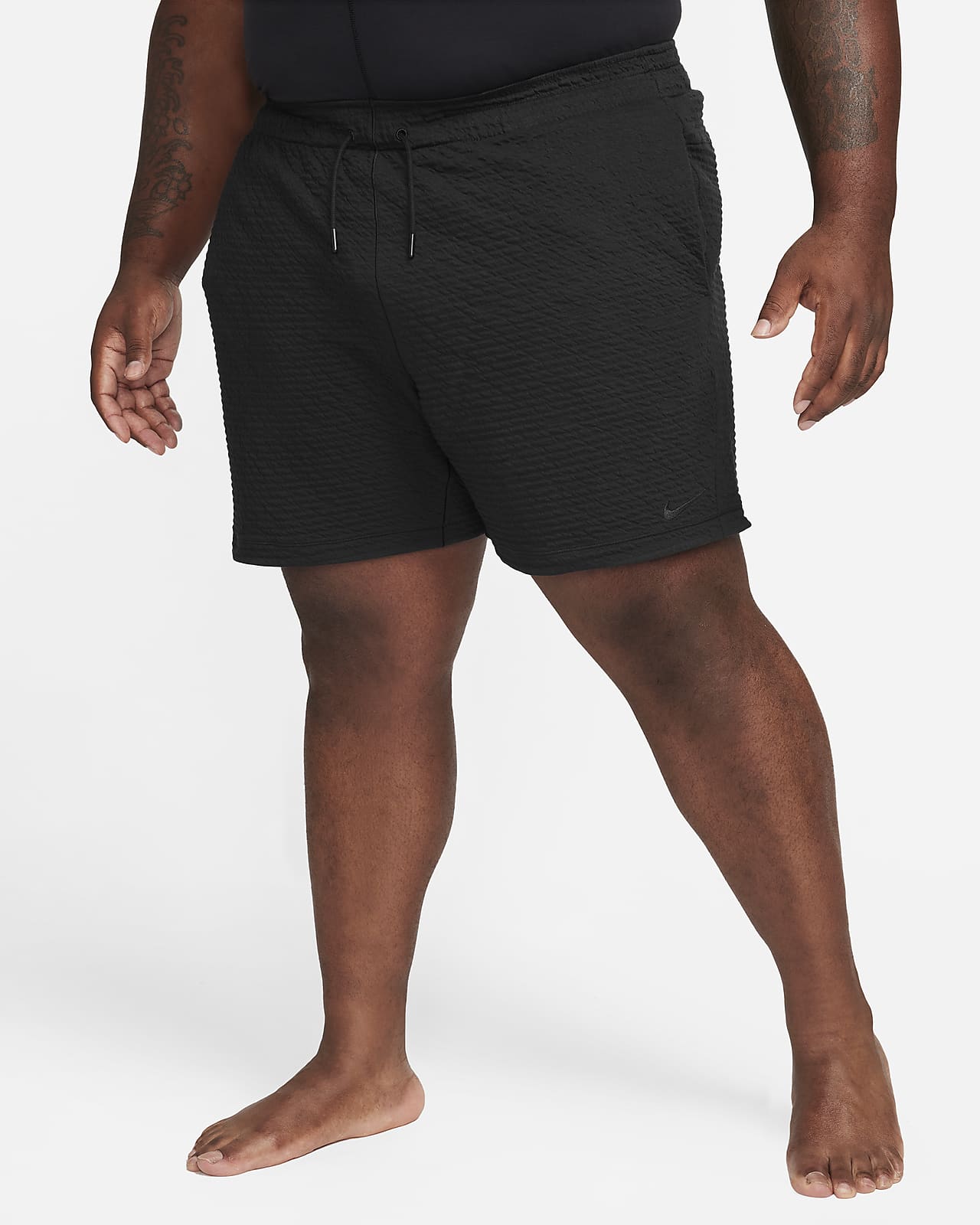Nike Yoga Men's Dri-FIT 18cm (approx.) Unlined Shorts. Nike LU