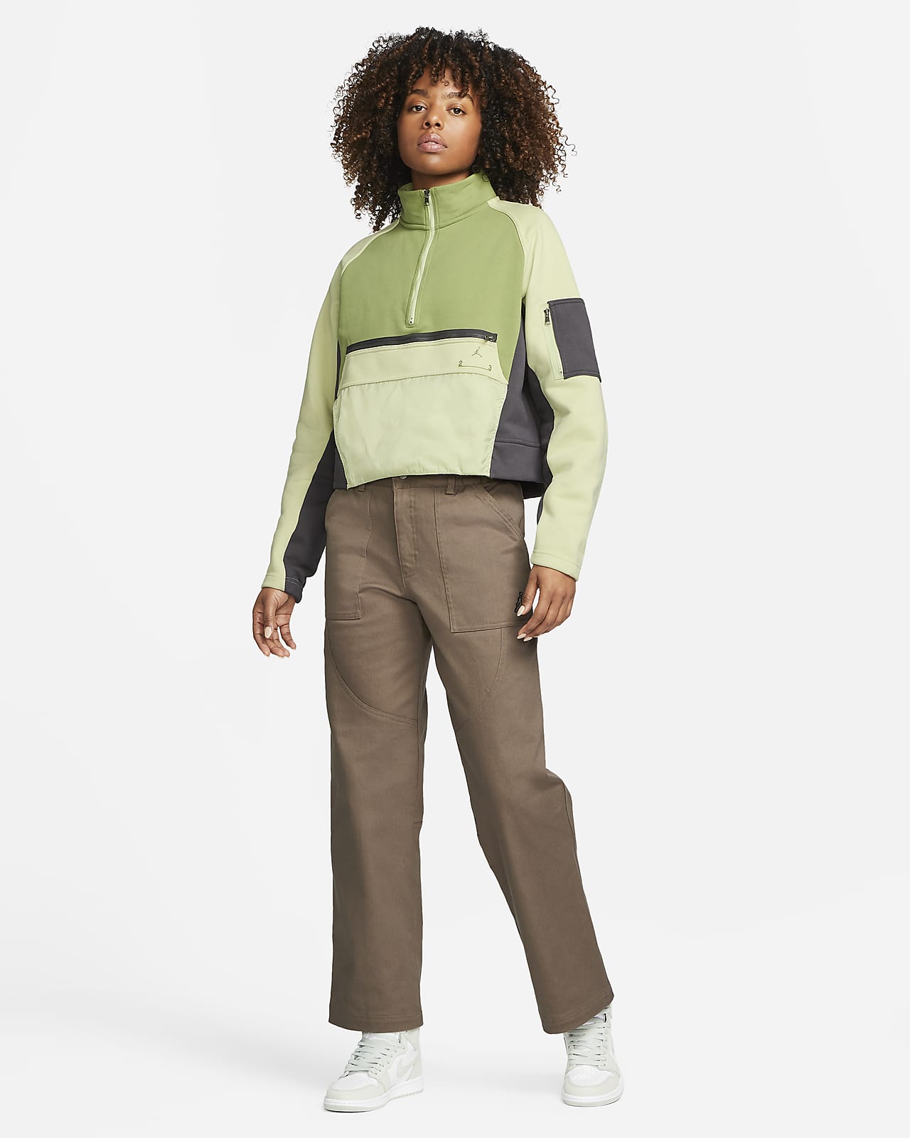 Sudadera de tejido Fleece para mujer Jordan 23 Engineered. Nike MX
