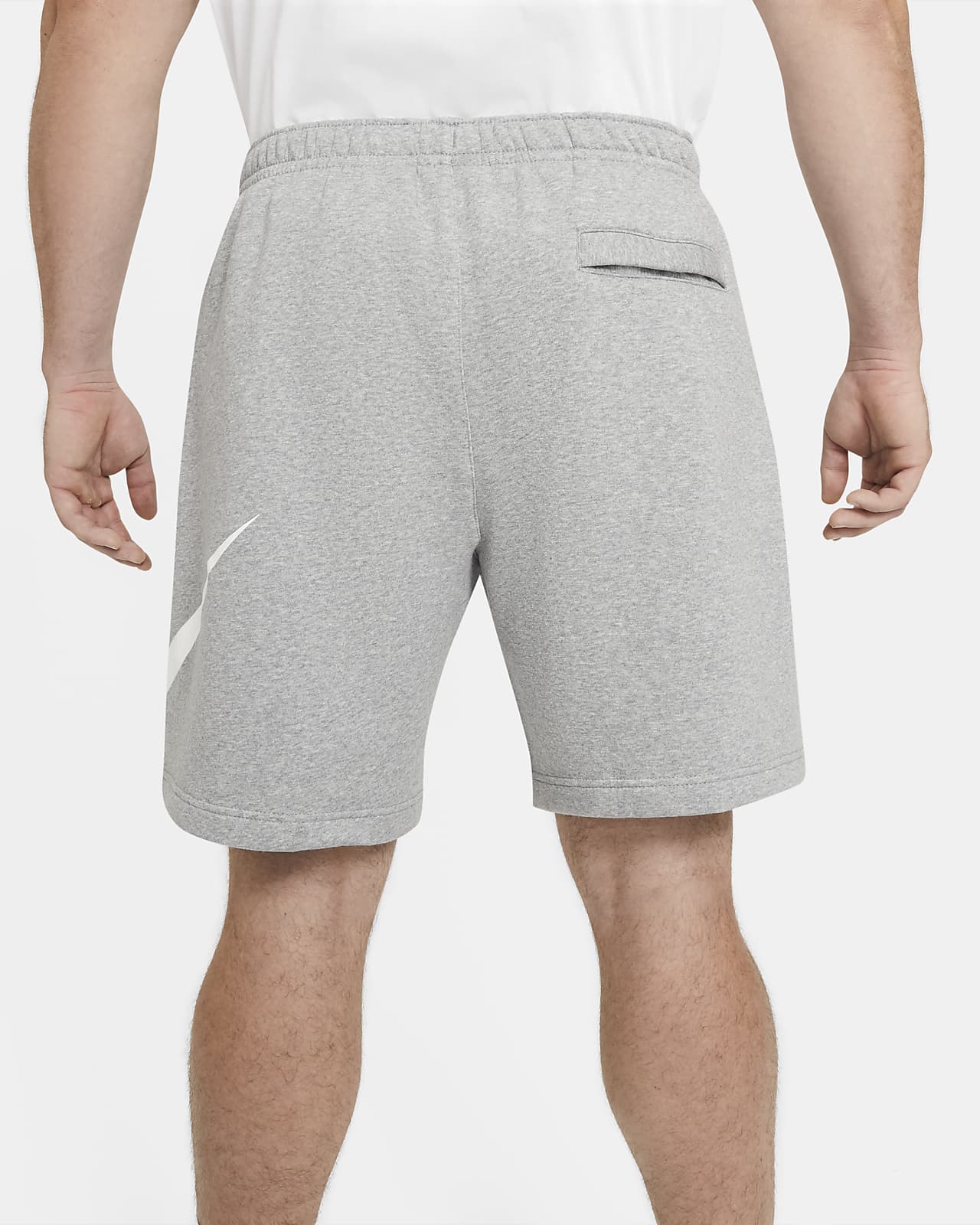 Grey nike shop cotton shorts