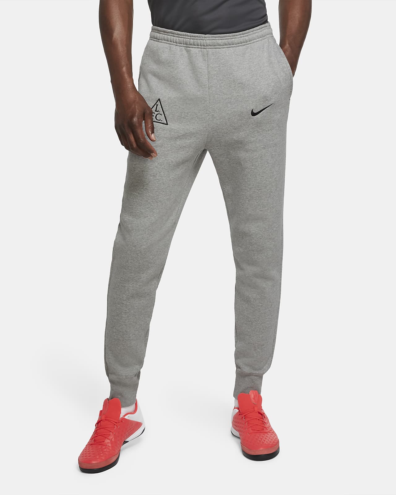 grey soccer pants