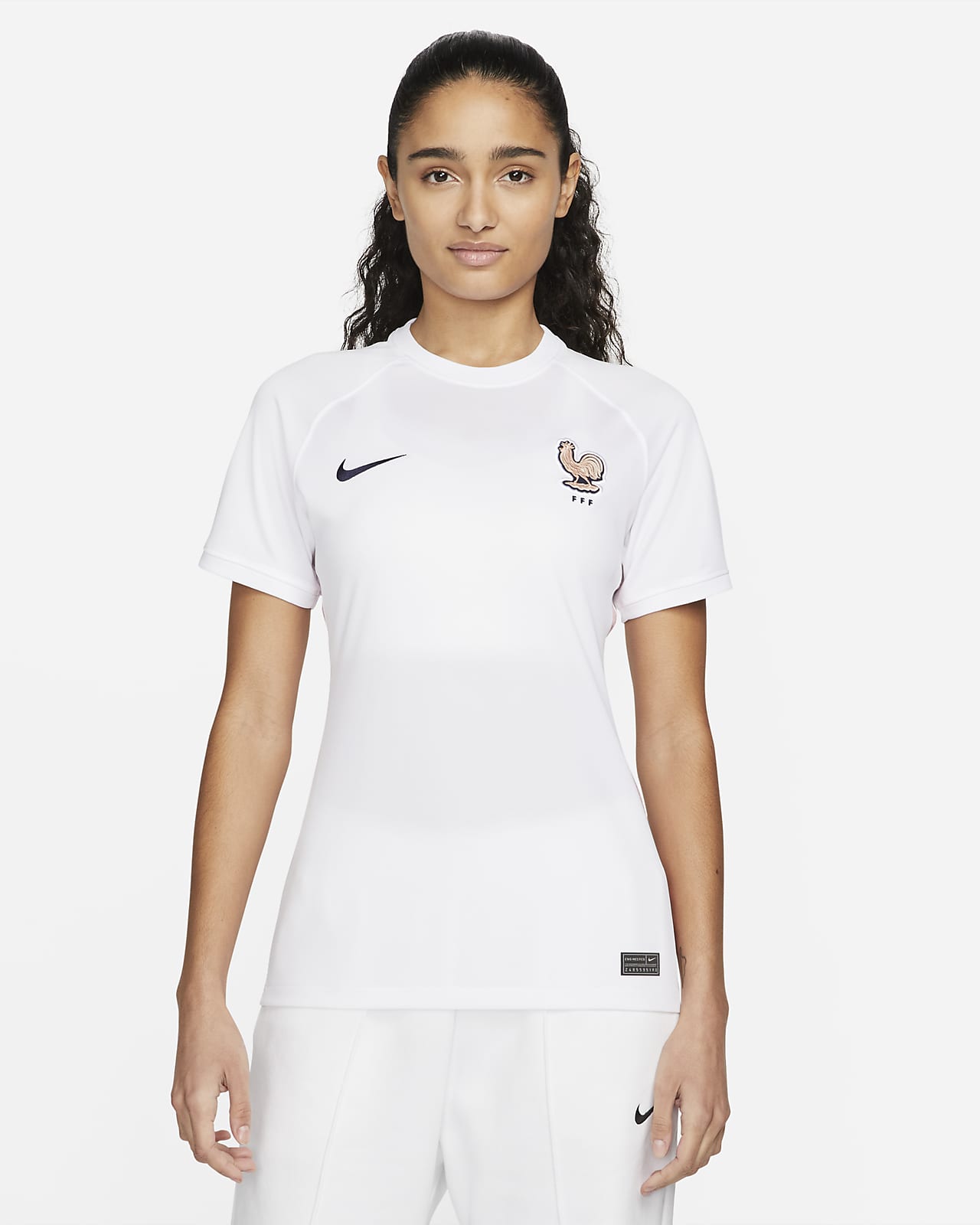 Pence Cordelia Antemano Segunda equipación Stadium FFF 2022 Camiseta de fútbol Nike Dri-FIT - Mujer.  Nike ES