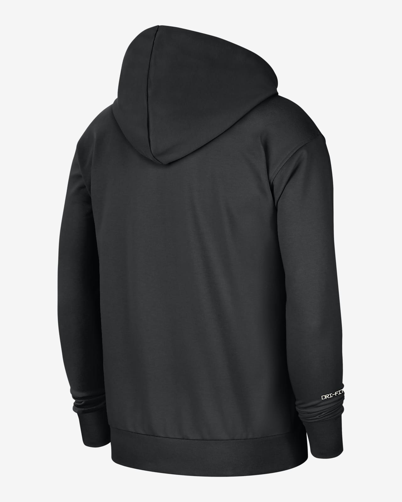 Brooklyn Nets Standard Issue Nike DriFIT NBAHoodie mit durchgehendem Reißverschluss für Herren