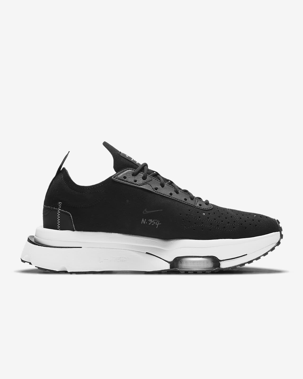 black n white nike shoes