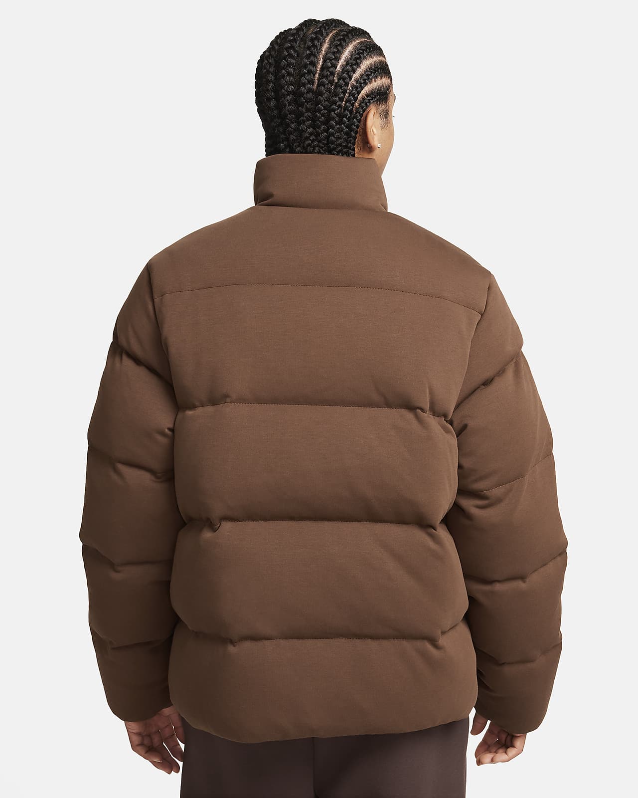 Nike oversized puffer jacket 2025
