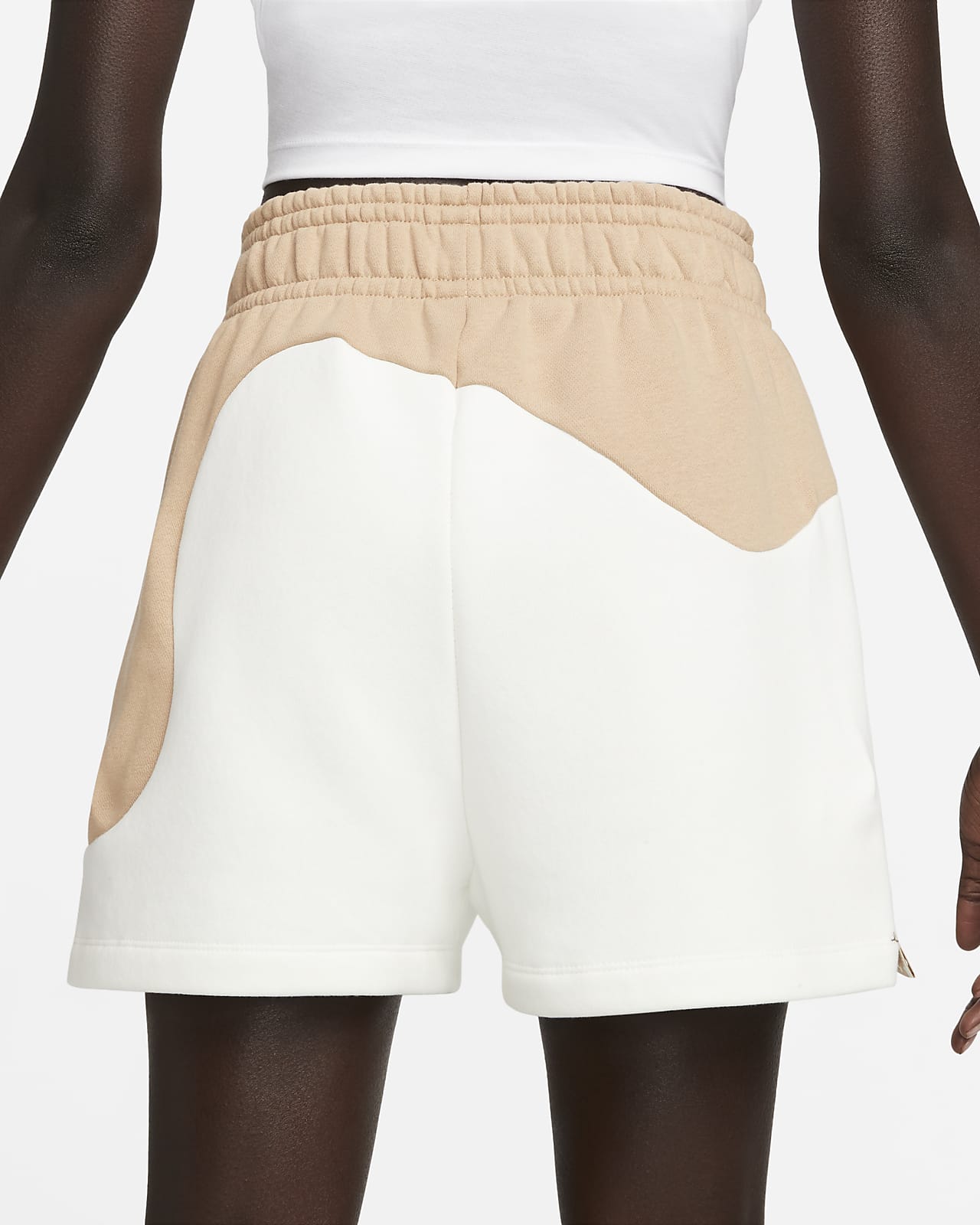 Shorts de tejido Fleece para mujer Nike Sportswear Color Clash. Nike.com