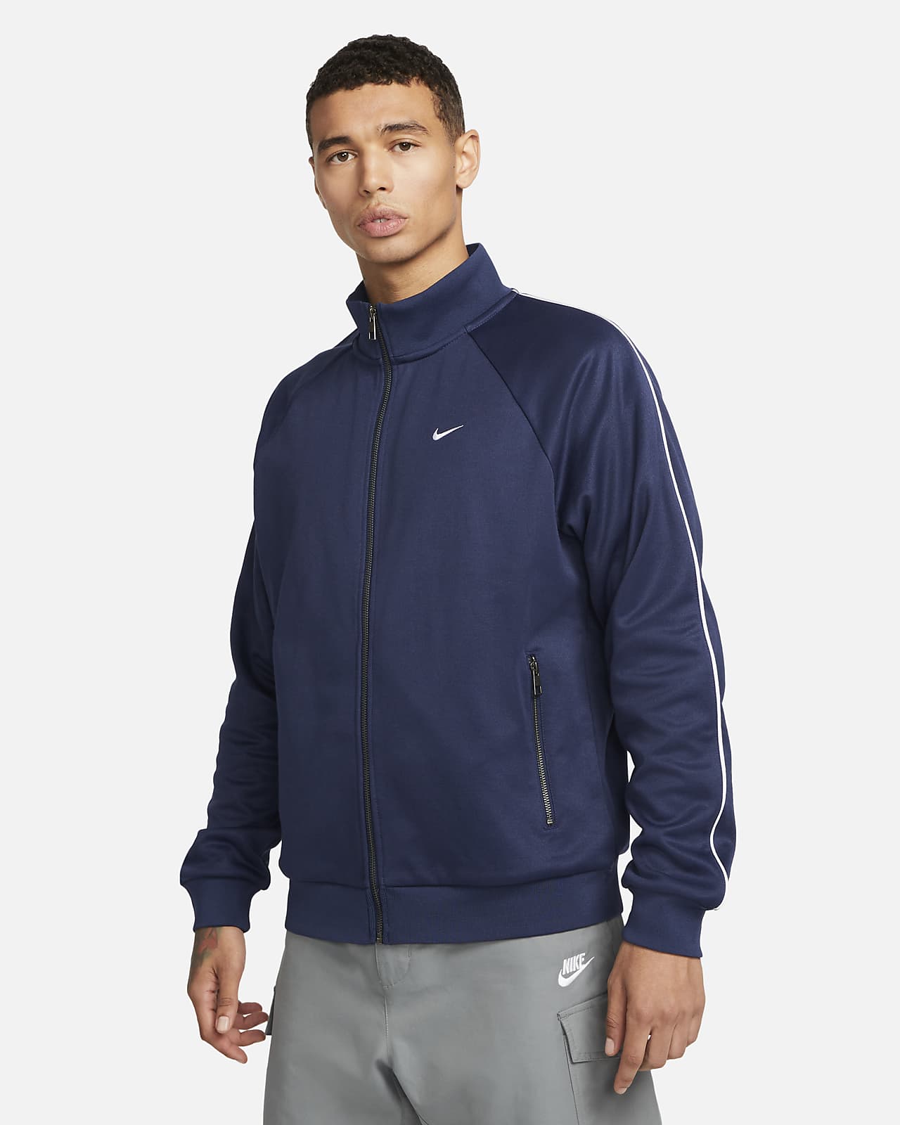 borgoña protesta Permitirse Nike Sportswear Authentics Men's Track Jacket. Nike.com