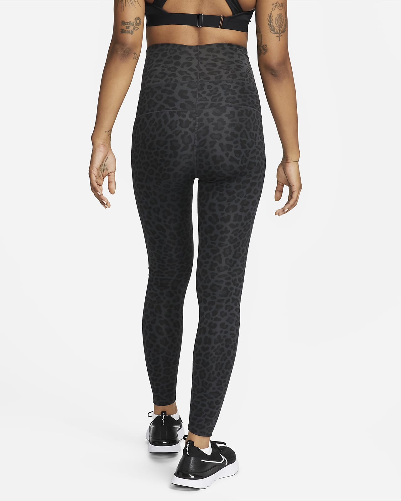 Depresión gas Copiar Nike One (M) Leggings de talle alto con estampado de leopardo - Mujer  (Maternity). Nike ES