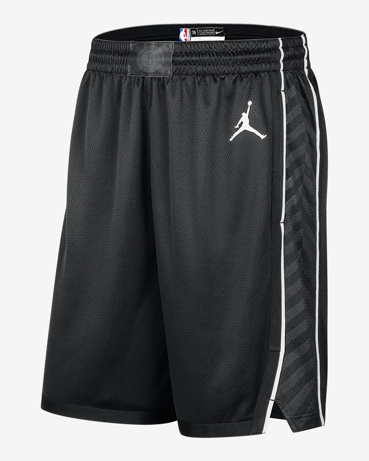 Brooklyn Nets Icon Edition Men's Nike NBA Swingman Shorts.