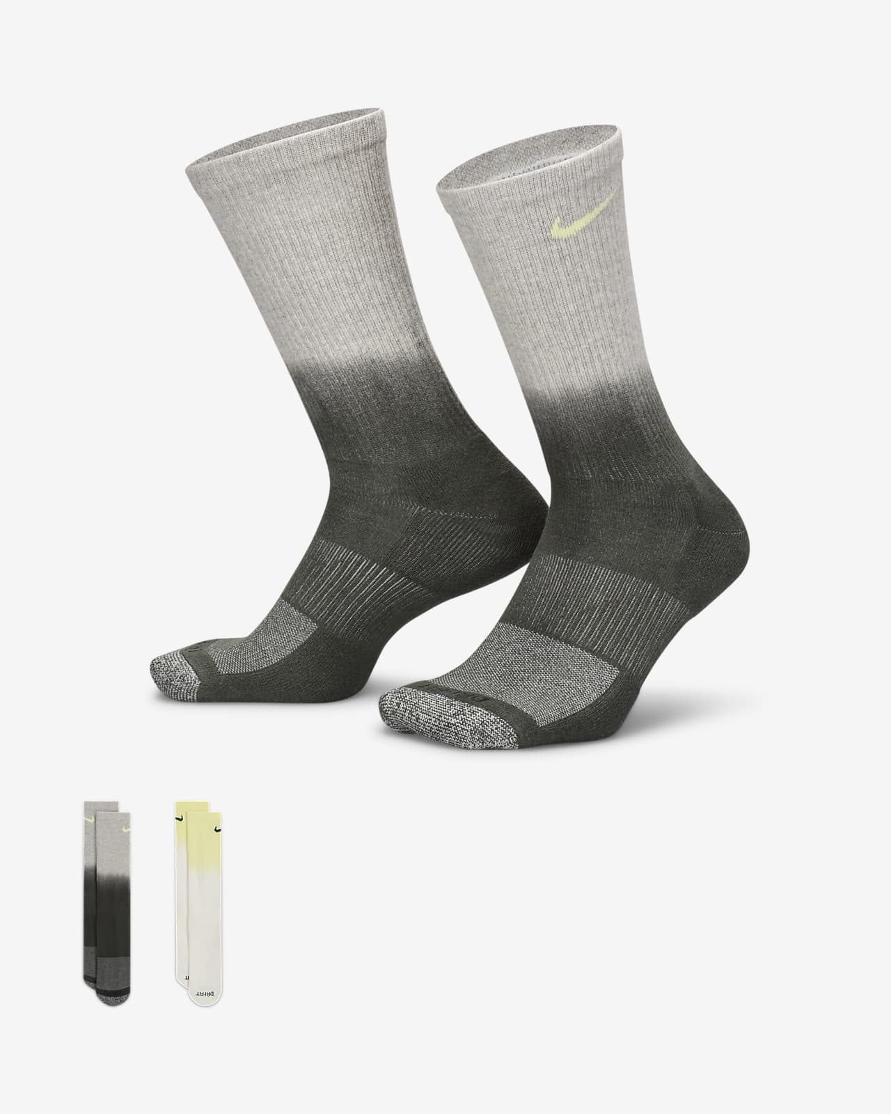 Nike Everyday Plus Cushioned Calcetines largos (2 pares)