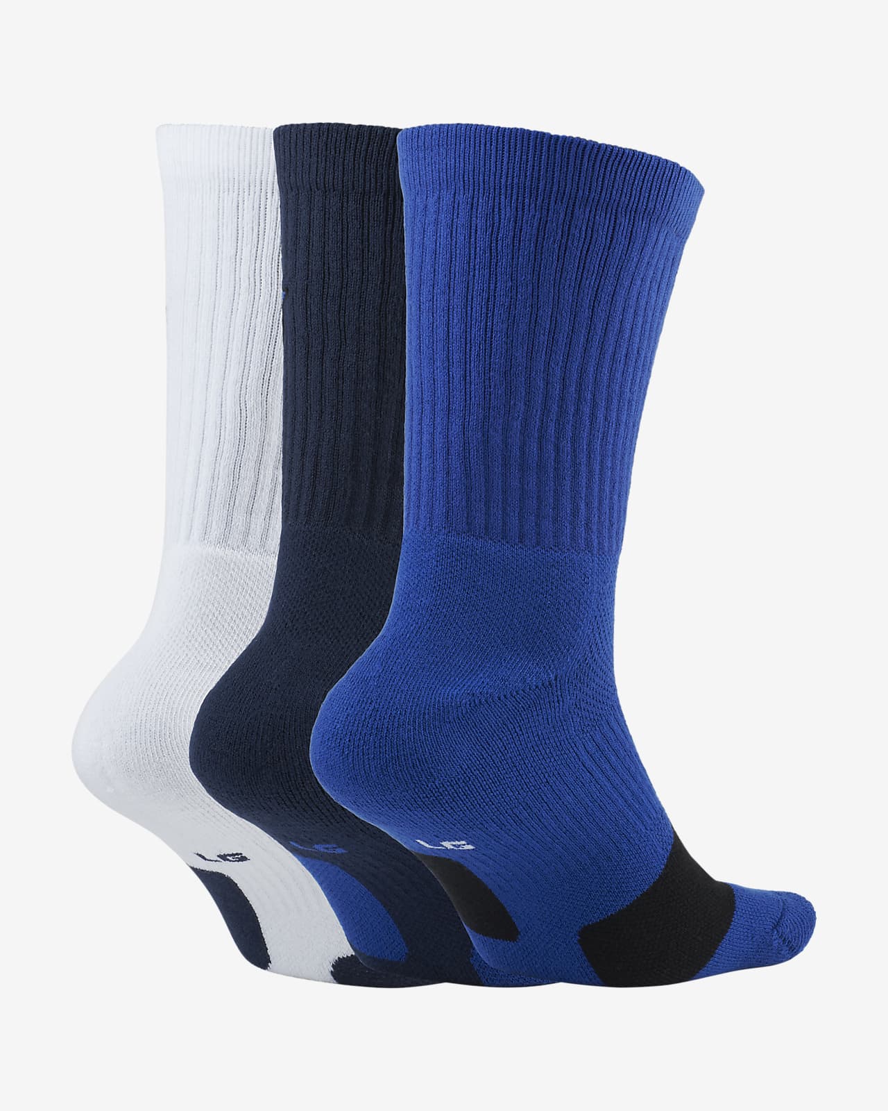 blue nike basketball socks
