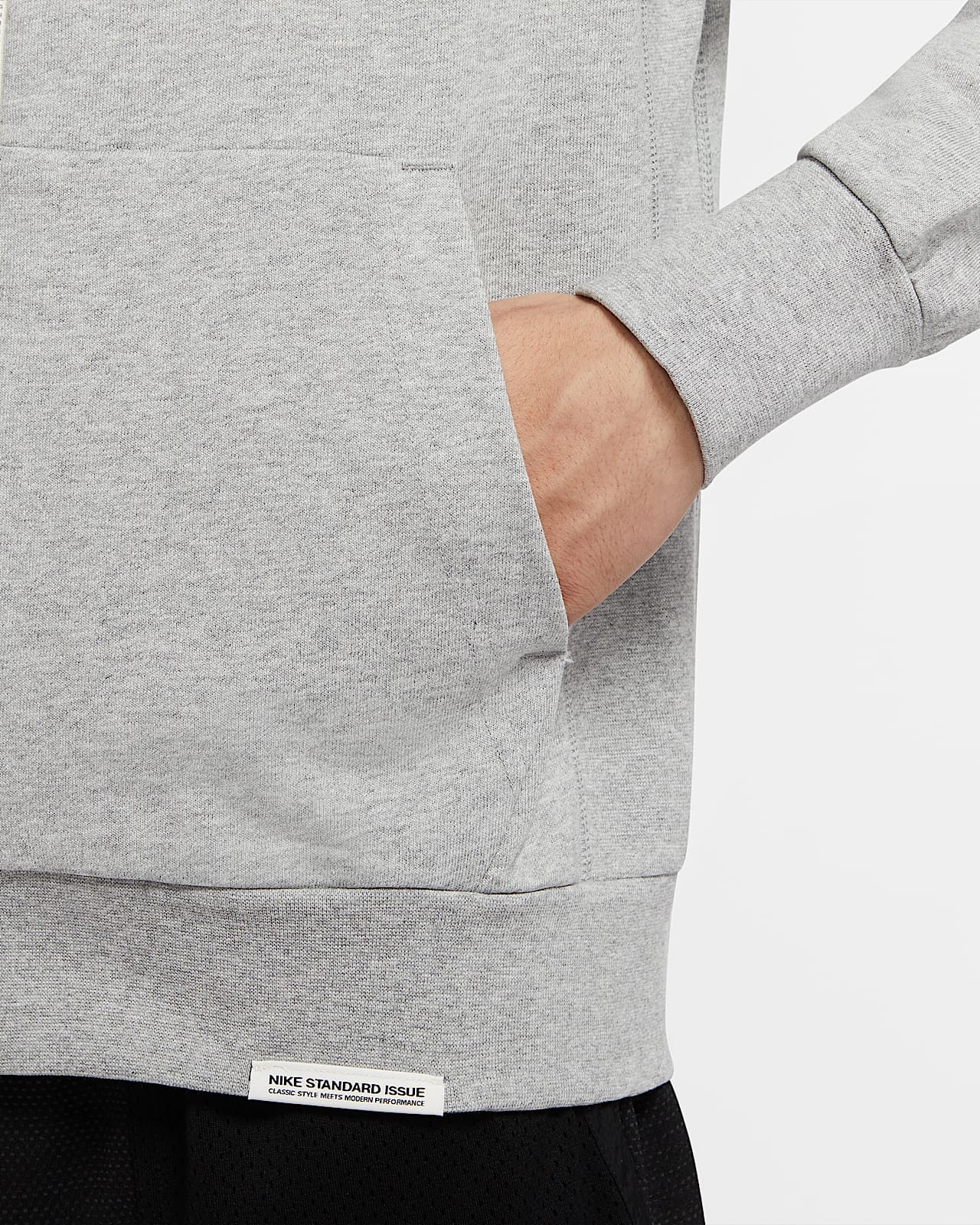 Felpa da basket con cappuccio e zip a tutta lunghezza Nike Dri-FIT Standard  Issue - Uomo. Nike IT