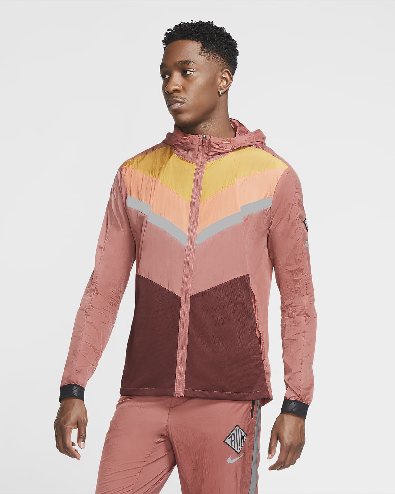 giacca nike uomo rosa