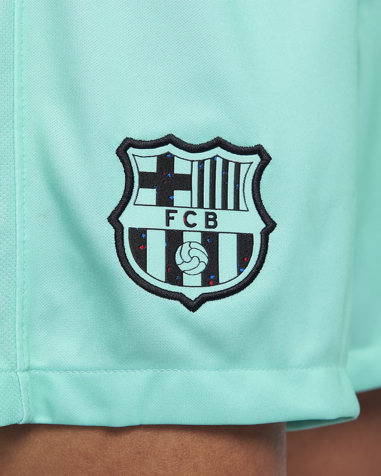 FC Barcelona 2023/24 Stadium Third Big Kids' Nike Dri-FIT Soccer Jersey.