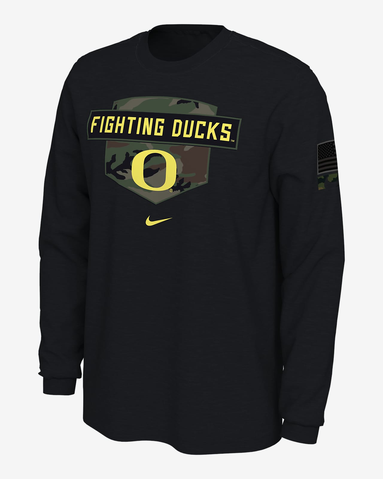 Nike College (Oregon) Men's Long-Sleeve T-Shirt. Nike.com