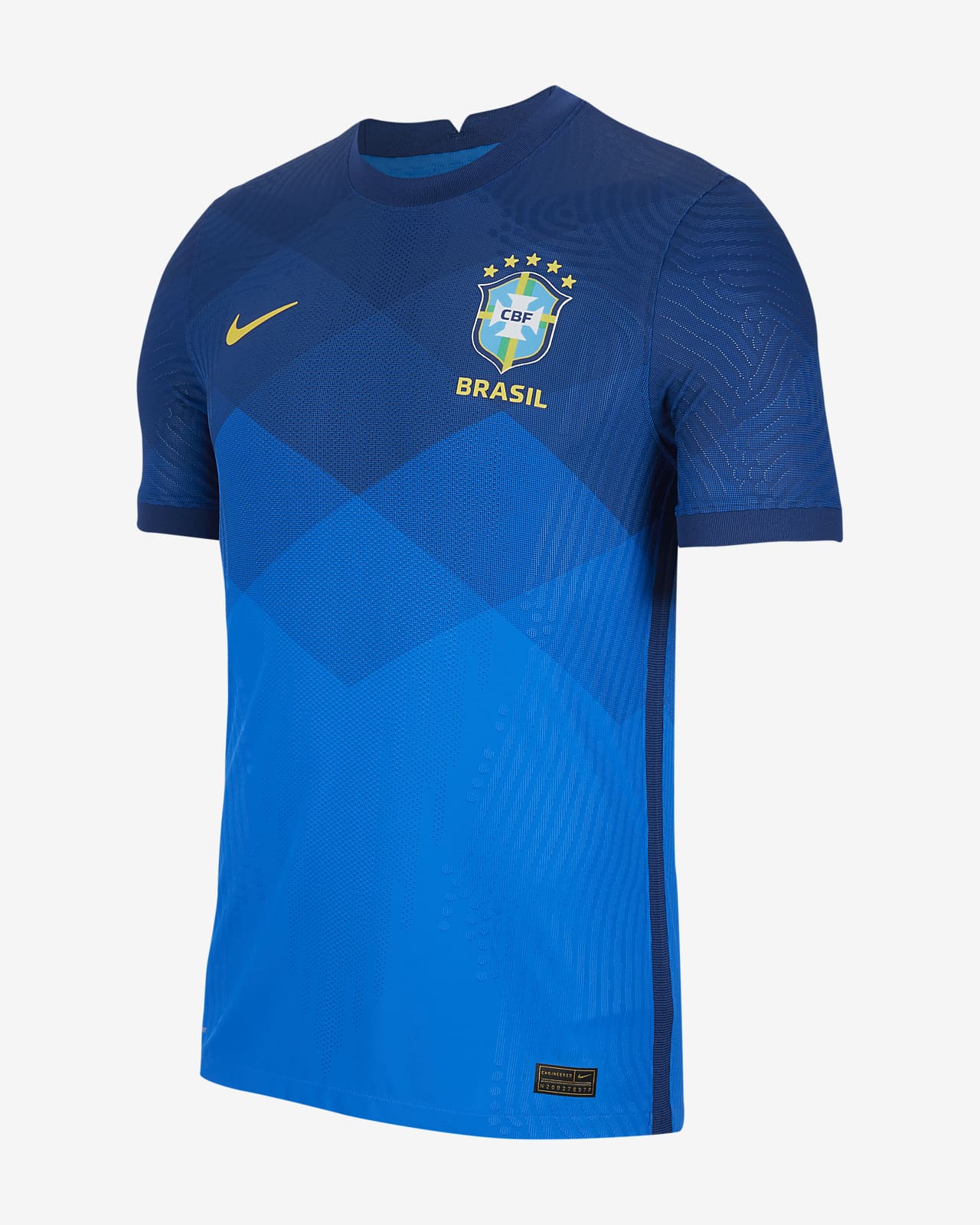 Camiseta de fútbol de visitante para hombre Vapor Match Brasil 2020.  Nike.com