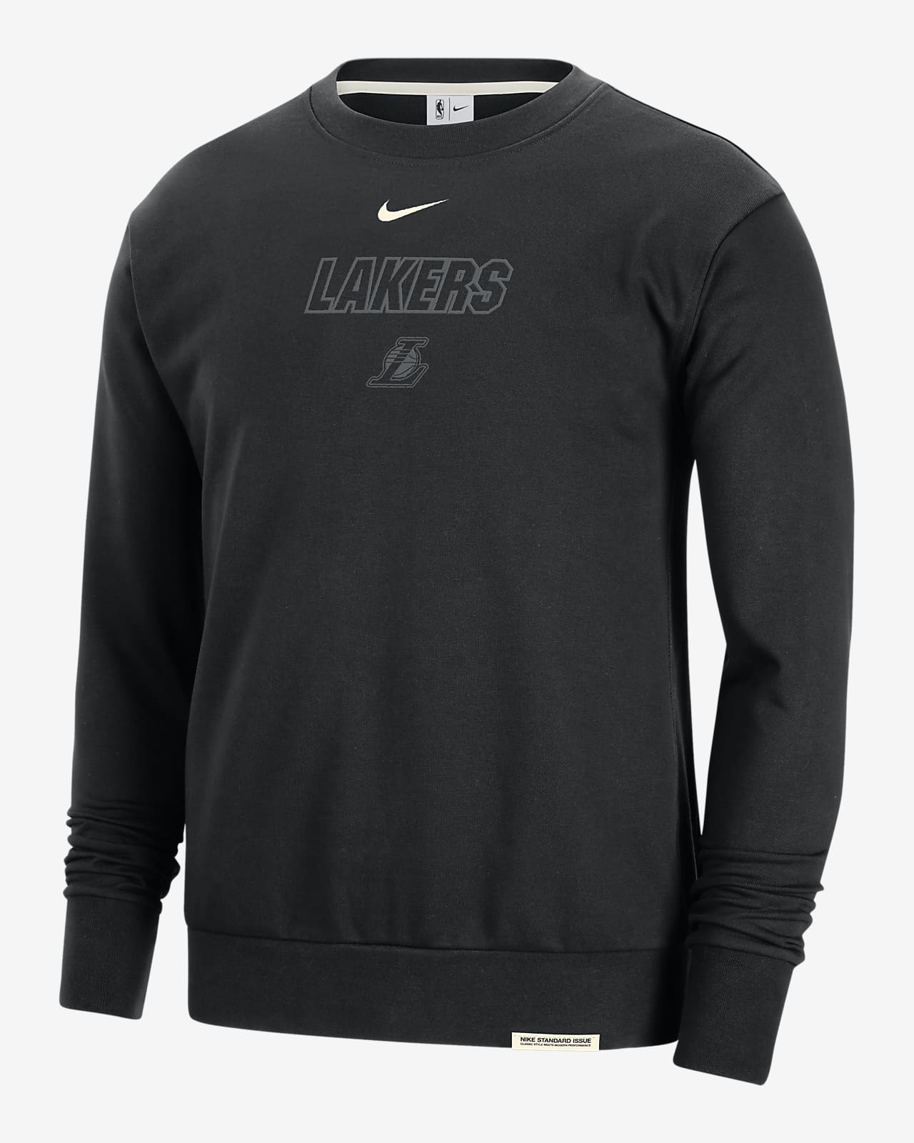 Los Lakers Standard Issue Men's Nike Dri-FIT NBA Sweatshirt. Nike .com