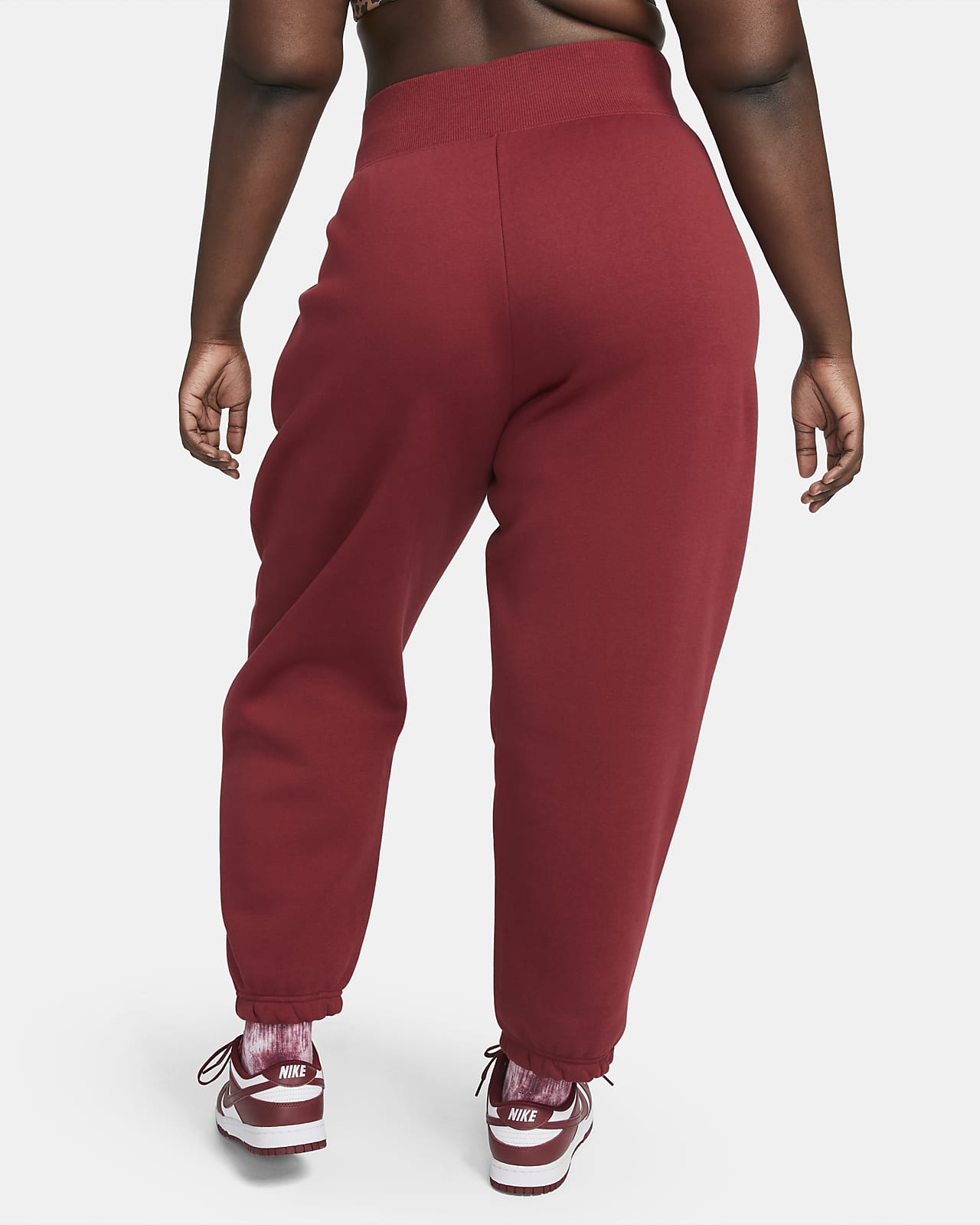Sportswear Fleece Pantalón de chándal de alto oversize (Talla grande) - Mujer. Nike ES