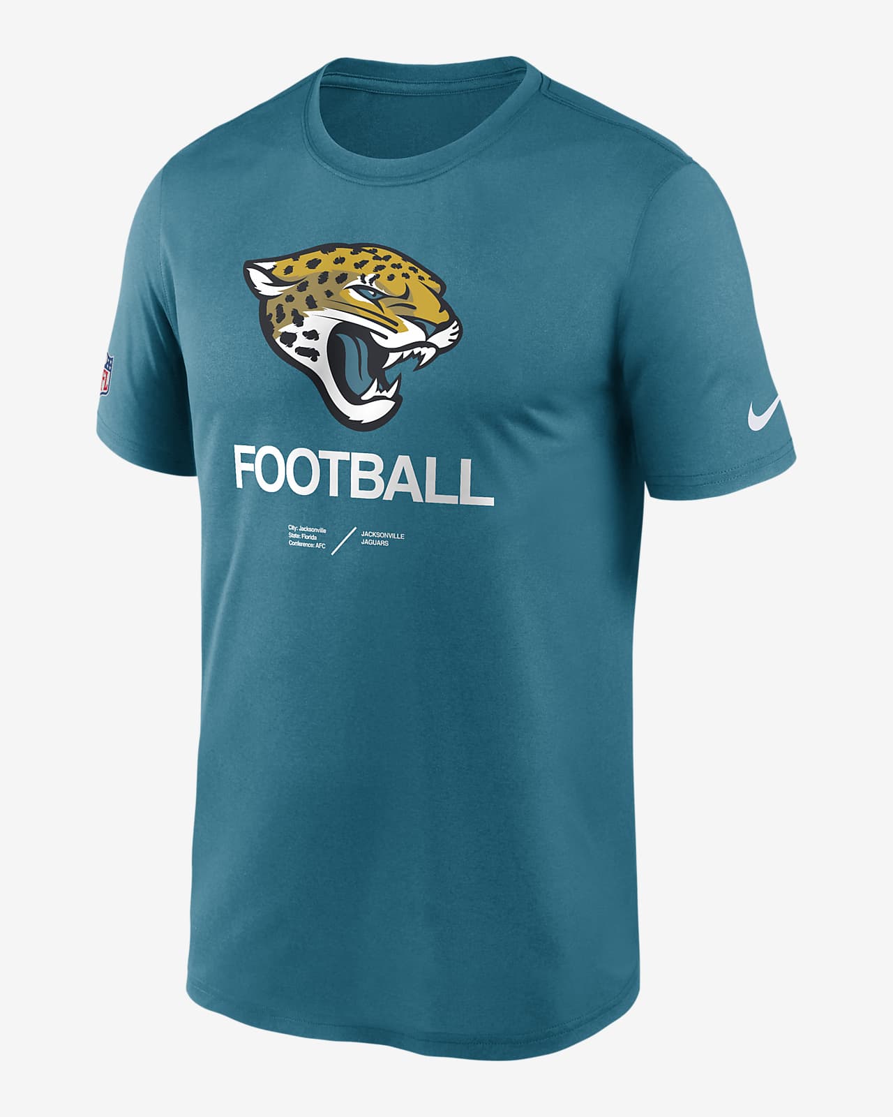 Nike Dri-FIT Infograph (NFL Jacksonville Jaguars) Men's T-Shirt. Nike.com