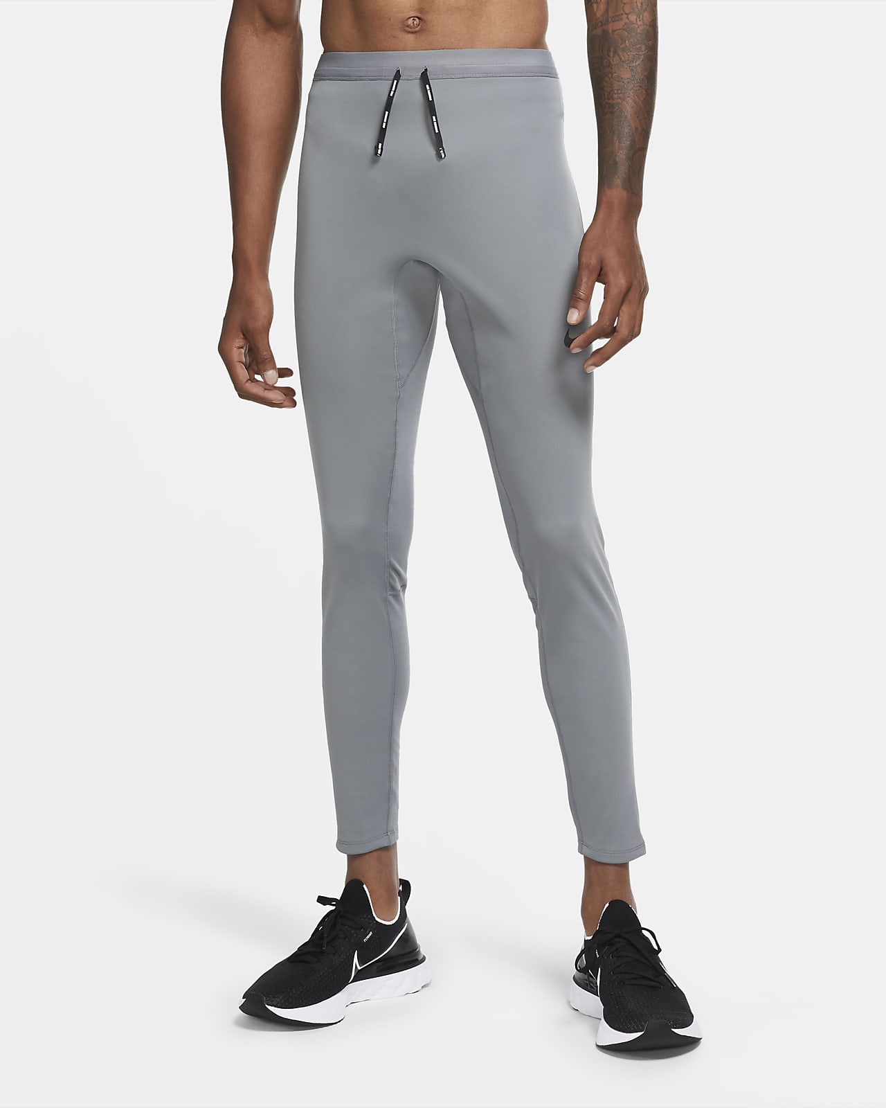 nike grey running pants