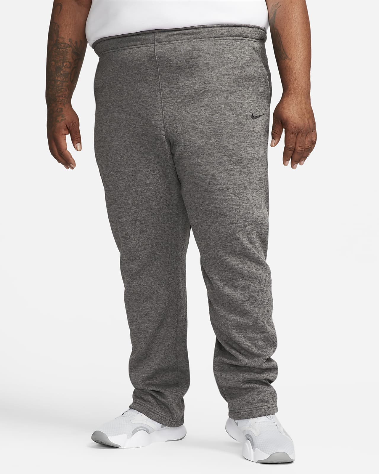 Nike Therma Men's Therma-FIT Open Hem Fitness Pants.