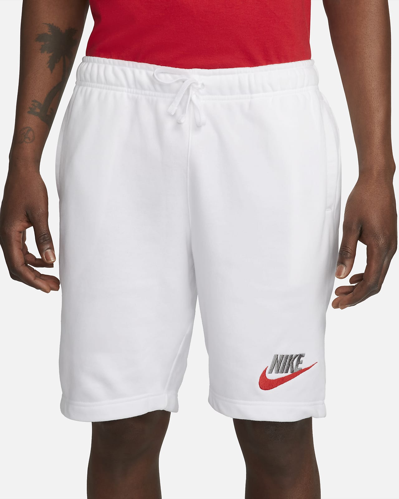 nike men's french terry shorts