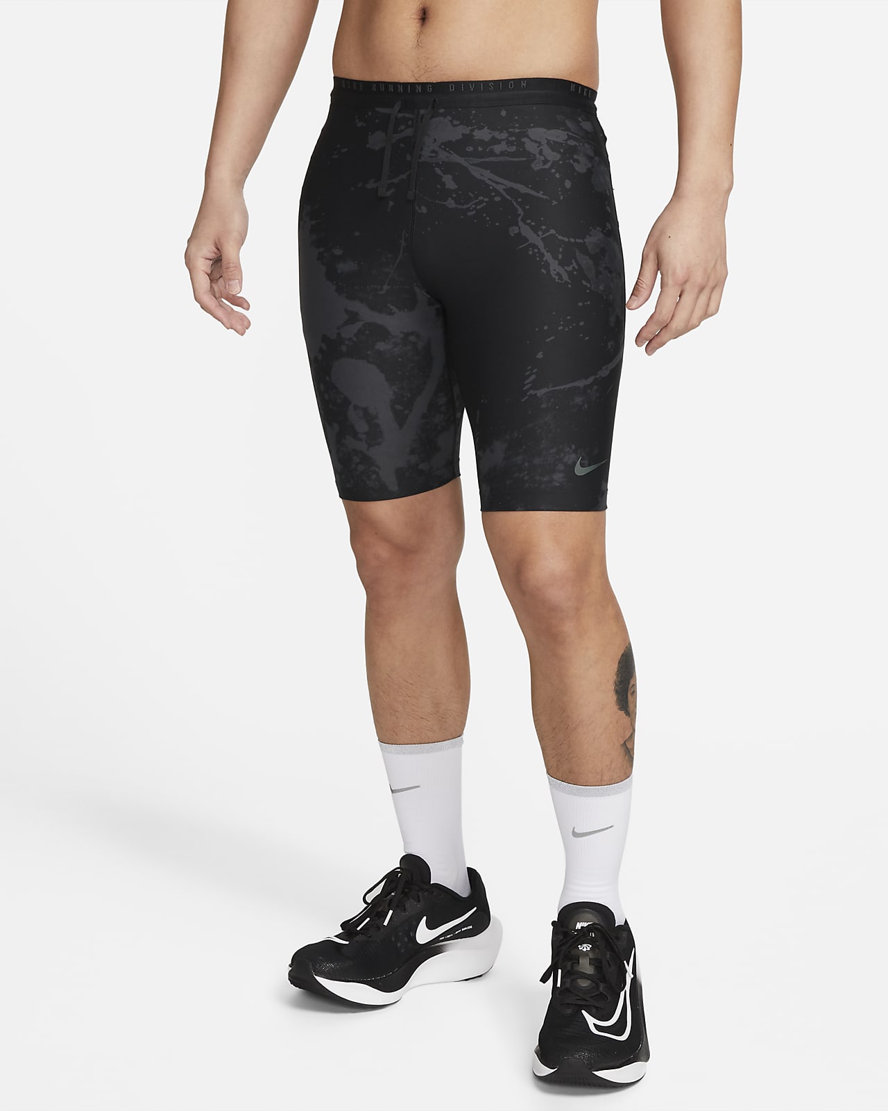 Nike Aeroswift Dri-fit Adv Running 1/2-length Tights in Black for Men