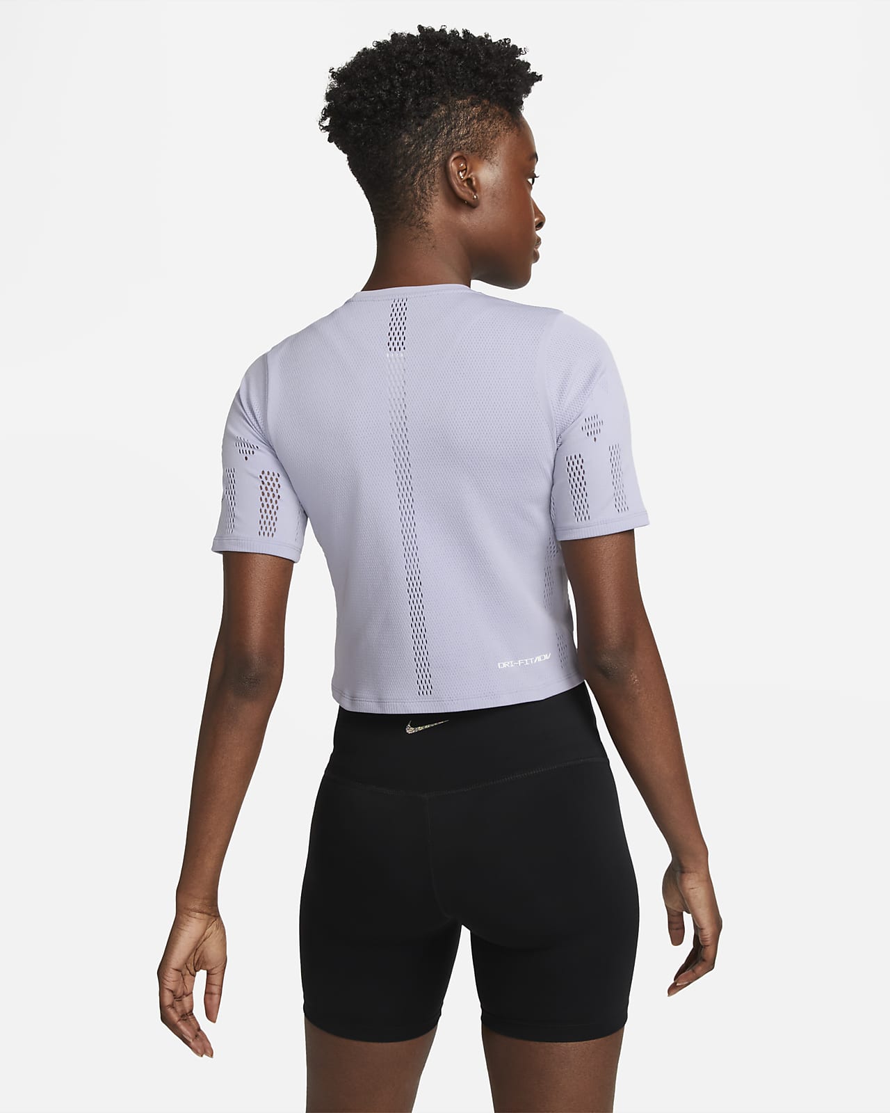 Nike Yoga Dri-FIT ADV Luxe Women's Short-Sleeve Crop Top