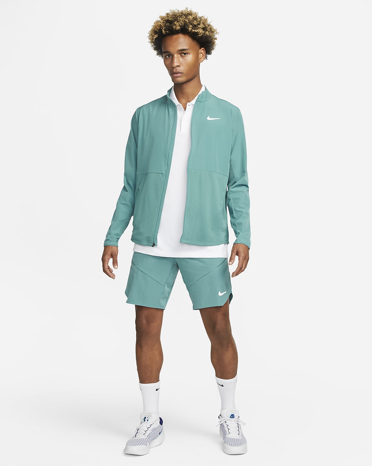 distrikt Blank elegant NikeCourt Advantage Men's Tennis Jacket. Nike.com