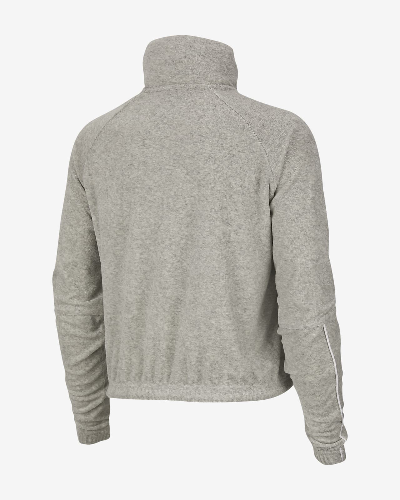 nike grey sweater women's