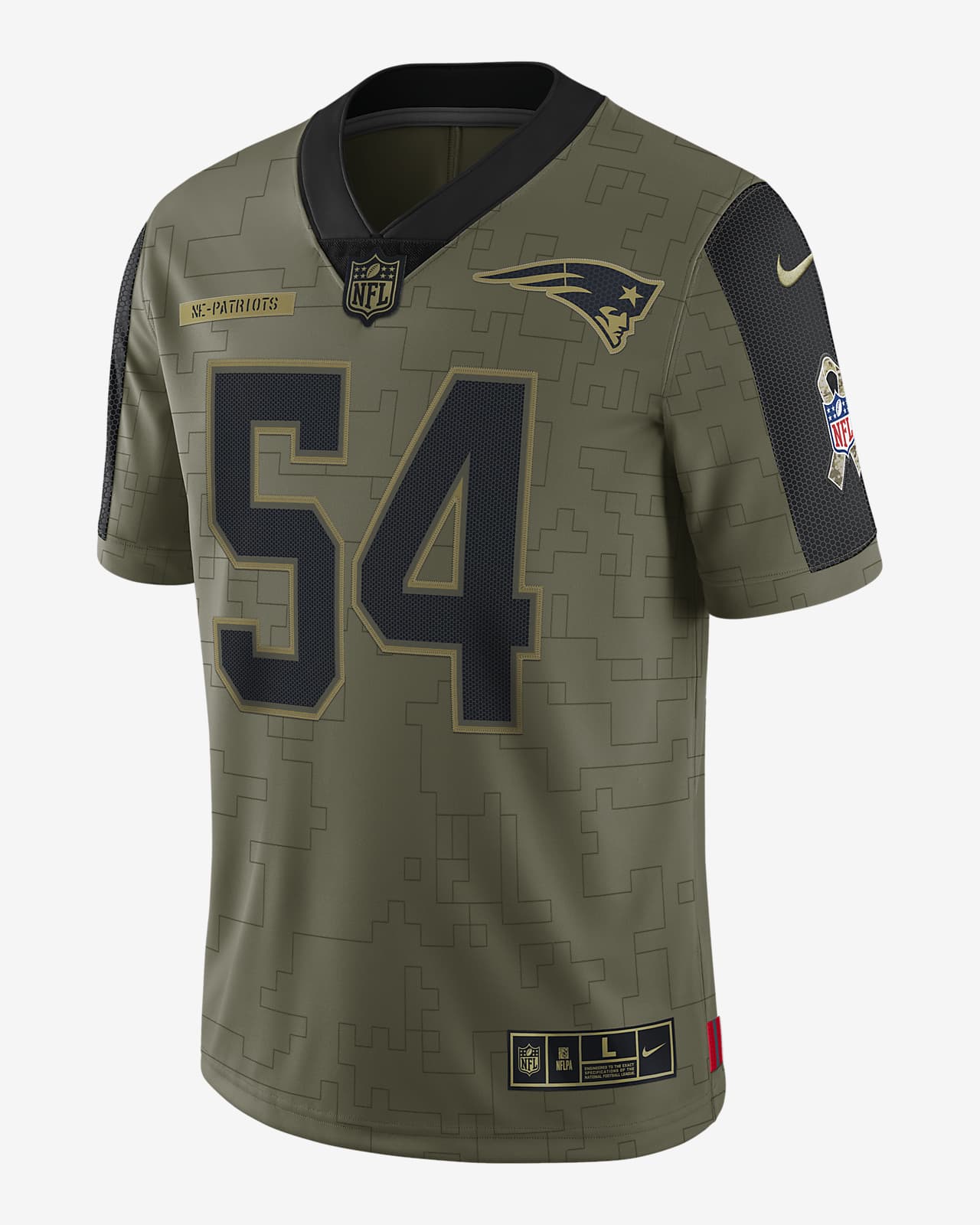 Lids Mac Jones New England Patriots Nike Youth 2022 Salute To Service Name  & Number T-Shirt - Olive