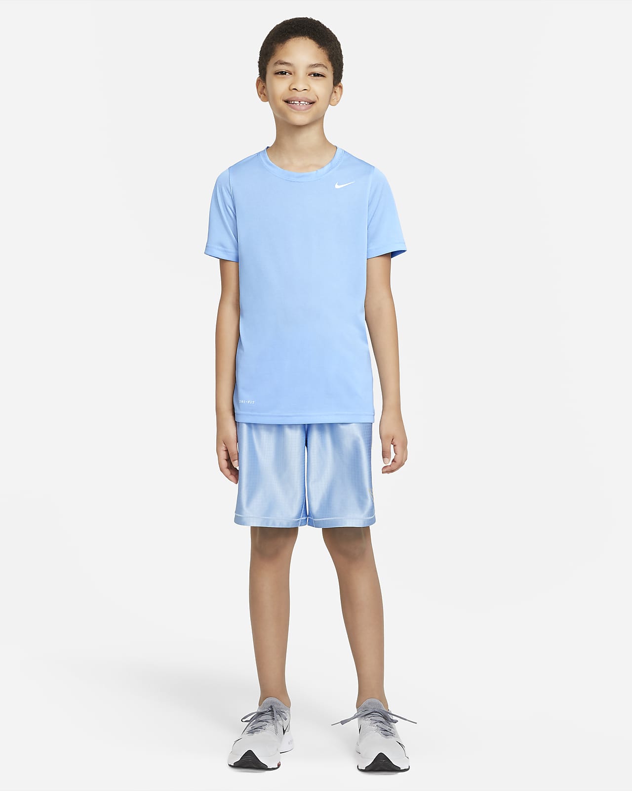 kids grey nike shorts