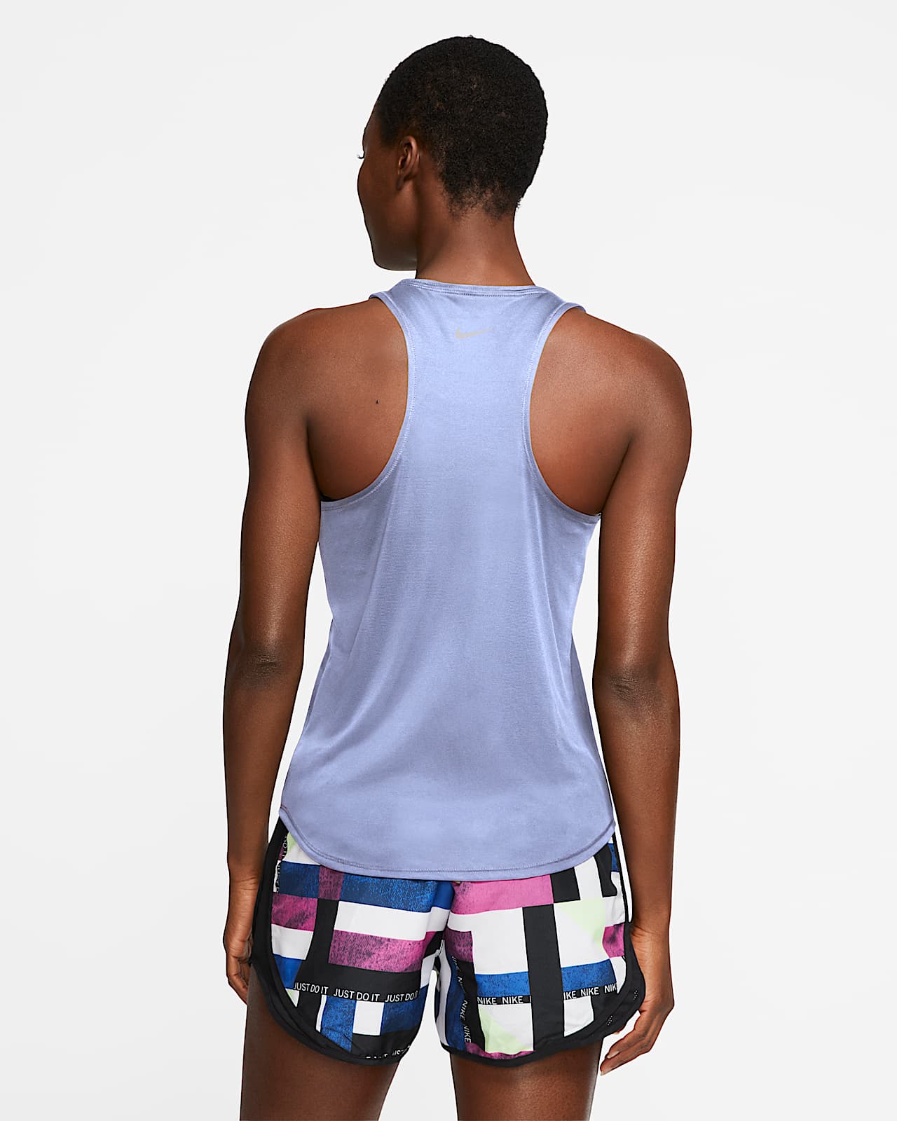 nike swoosh run tank