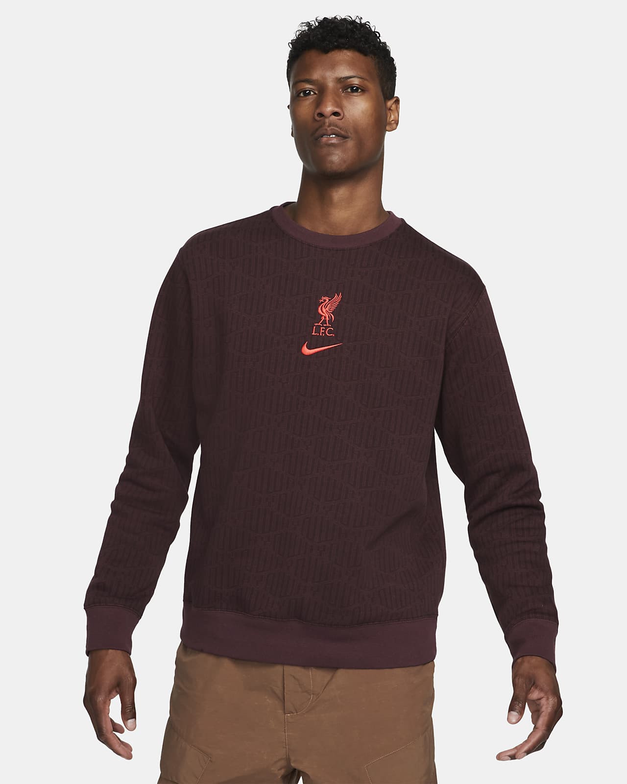 Męska bluza dresowa Liverpool F.C. Club Fleece