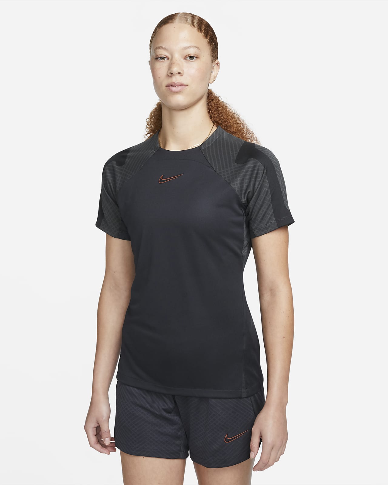 Nike Dri Fit Strike Womens Short Sleeve Top Nike Ae