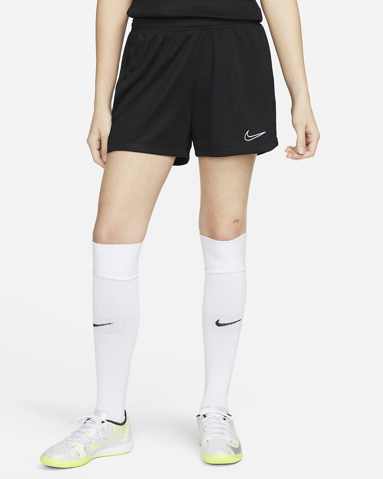 nike white soccer shorts