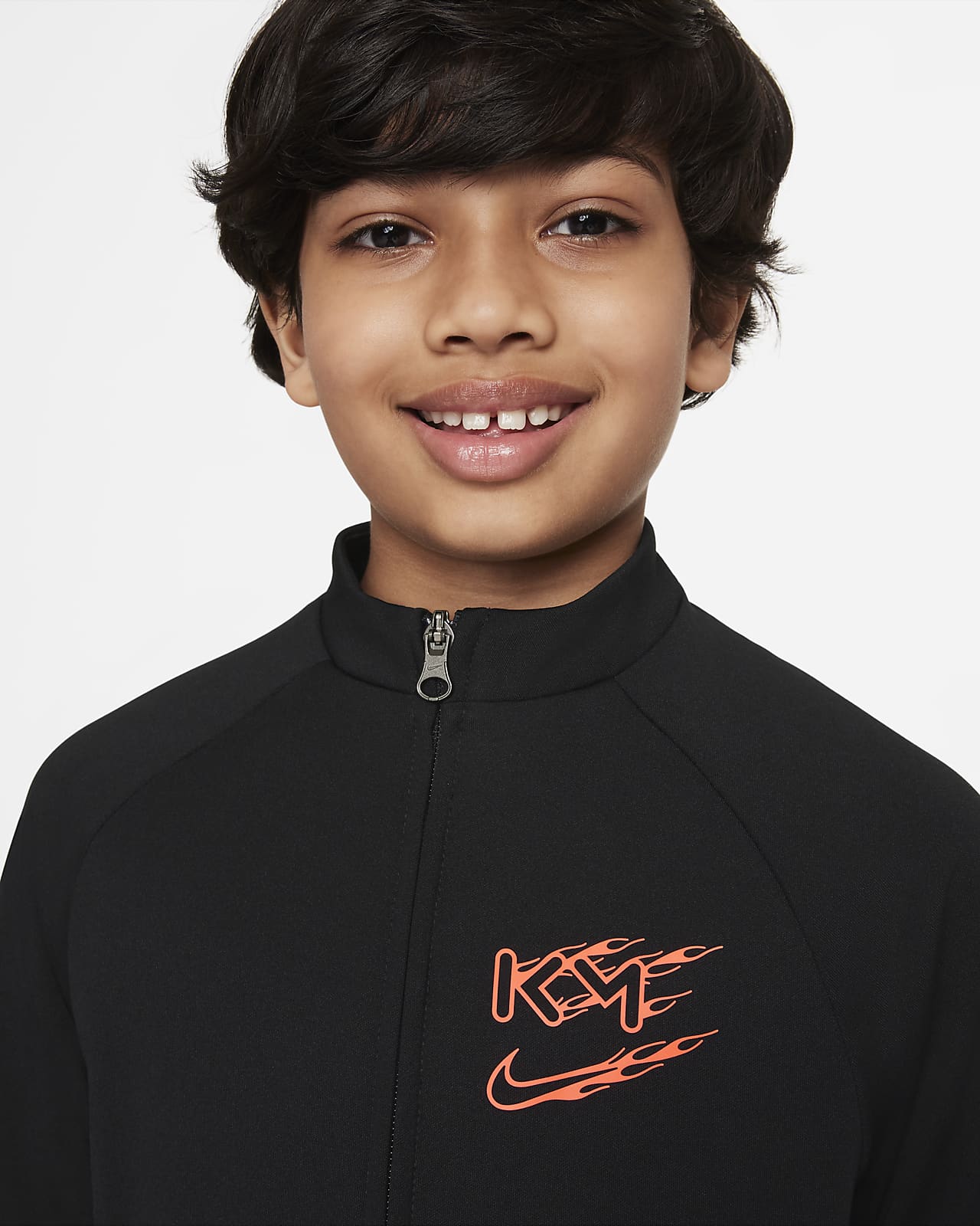 Tuta da calcio con cappuccio Nike Dri-FIT Kylian Mbappé - Ragazzi. Nike IT